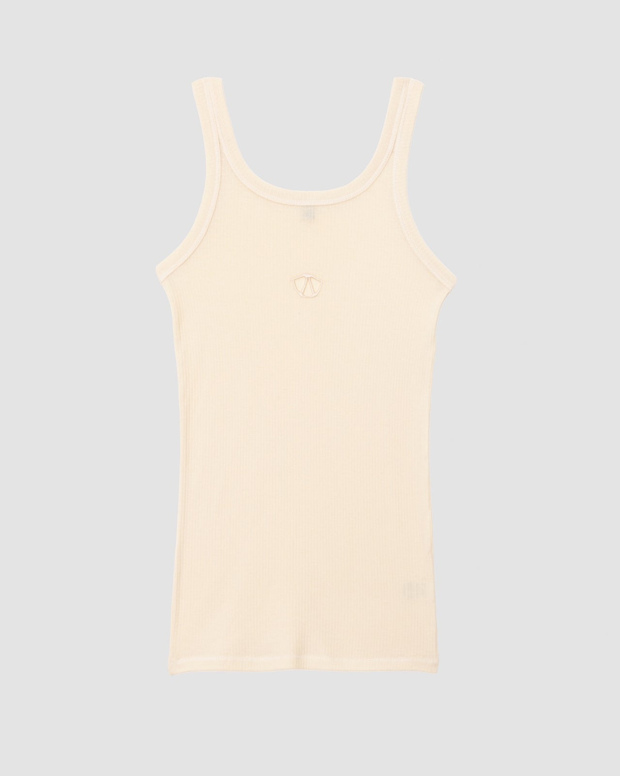 Cord Tank - Organic Cotton Rib - Undyed