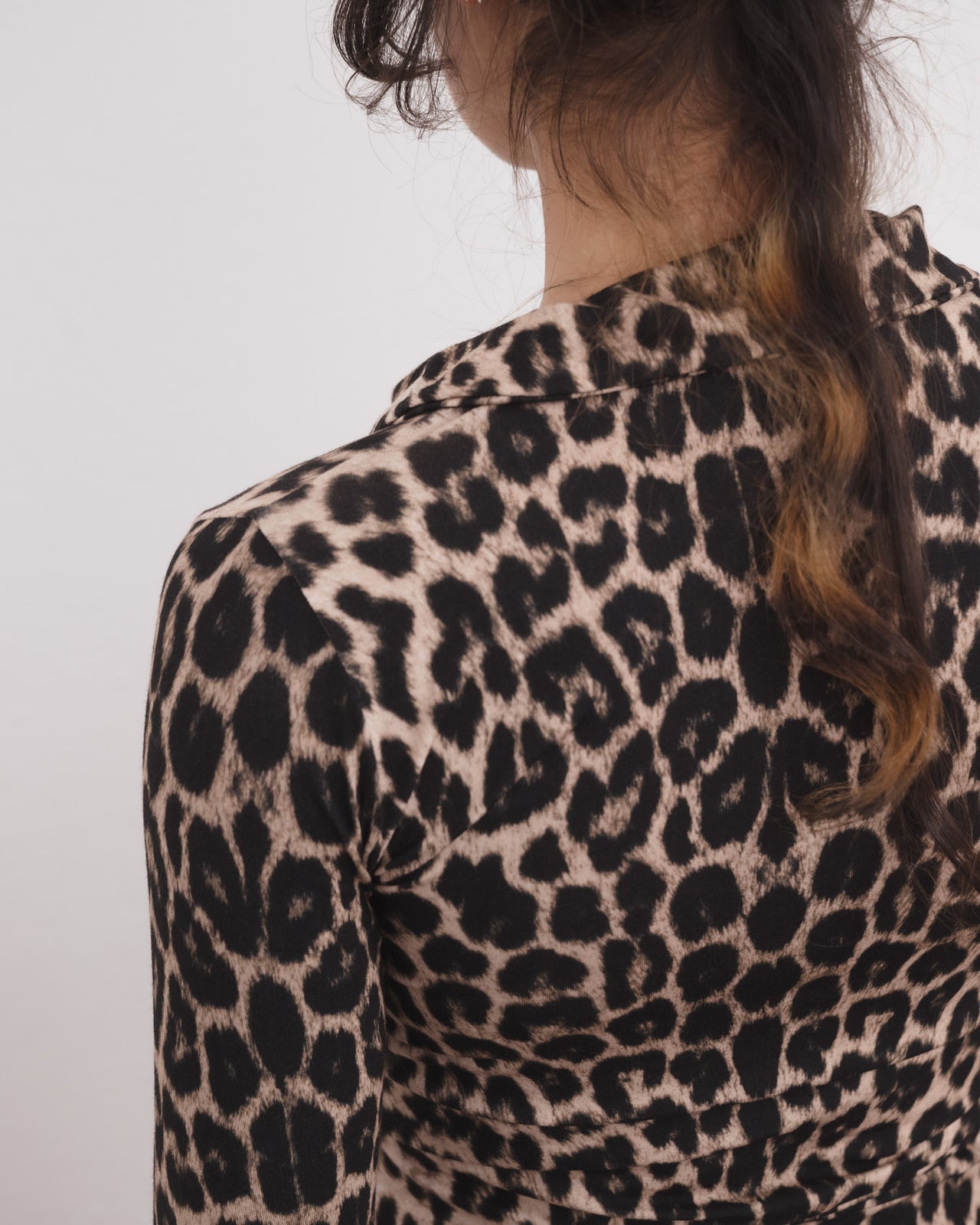 Cosme Shirt - Circulose Jersey - Leopard
