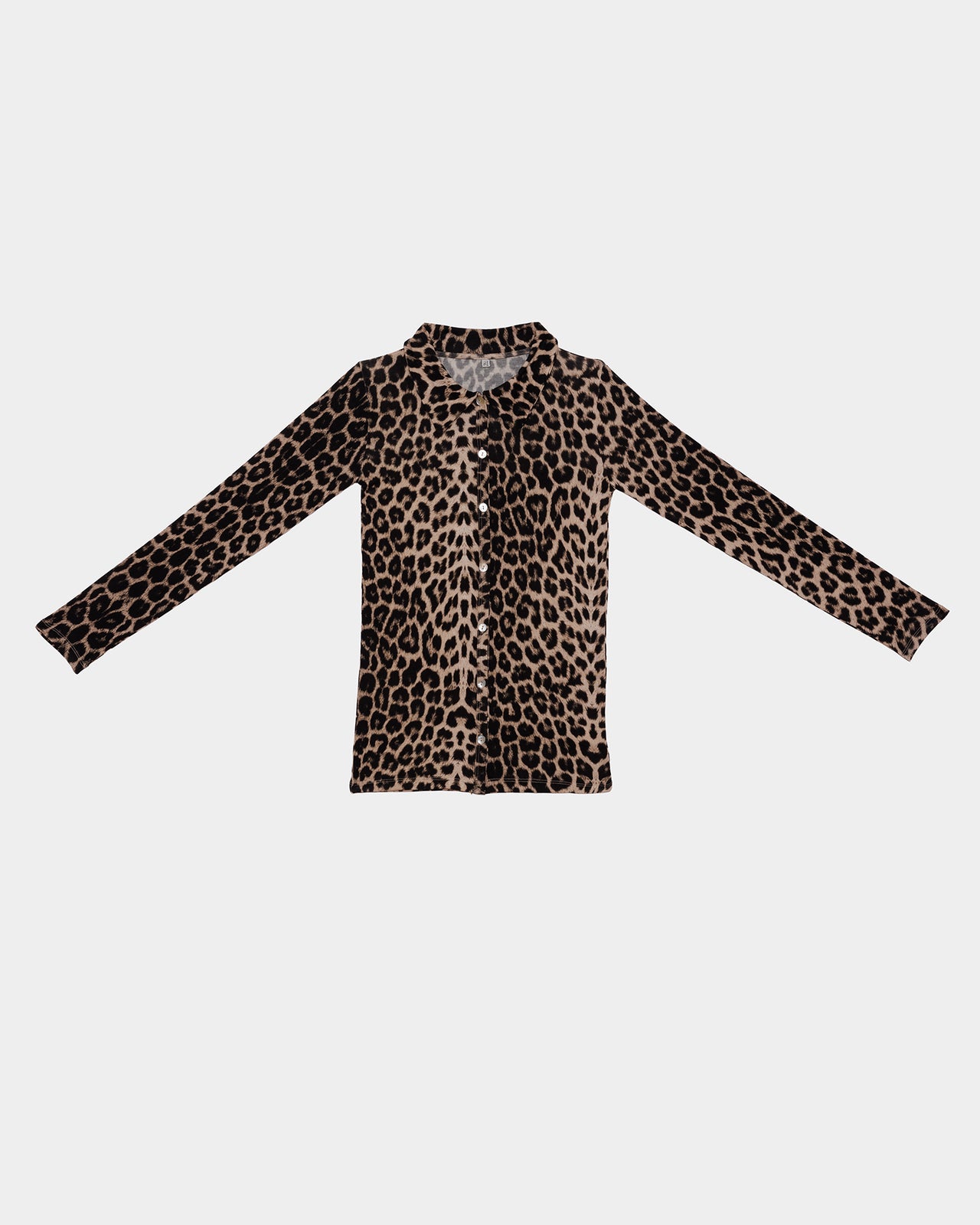 Cosme Shirt - Circulose Jersey - Leopard