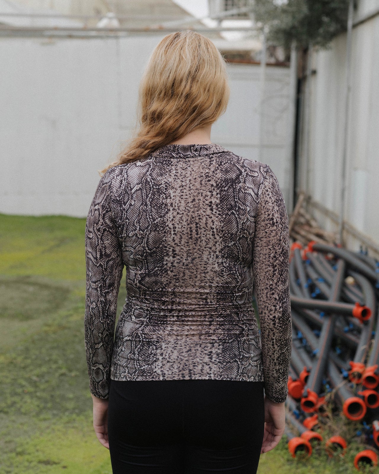 Cosme Shirt - Circulose Jersey - Snake