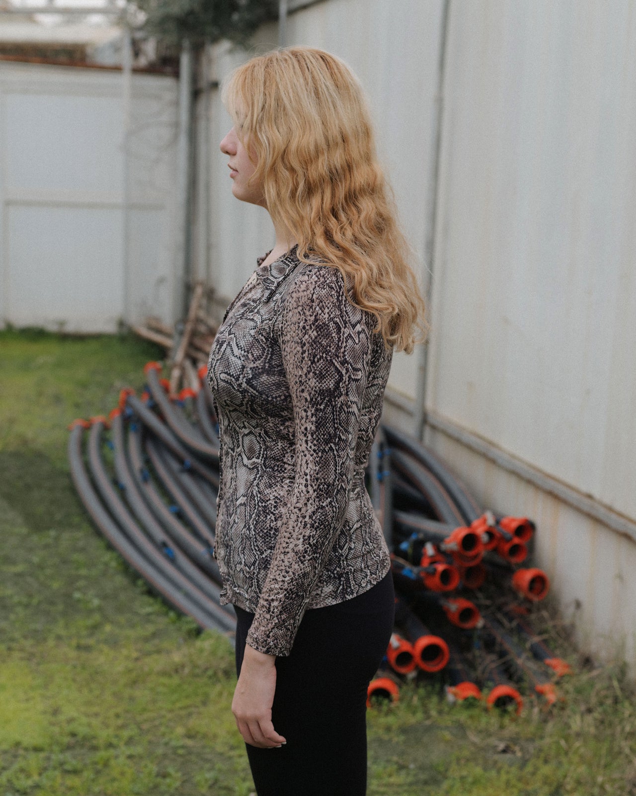 Cosme Shirt - Circulose Jersey - Snake