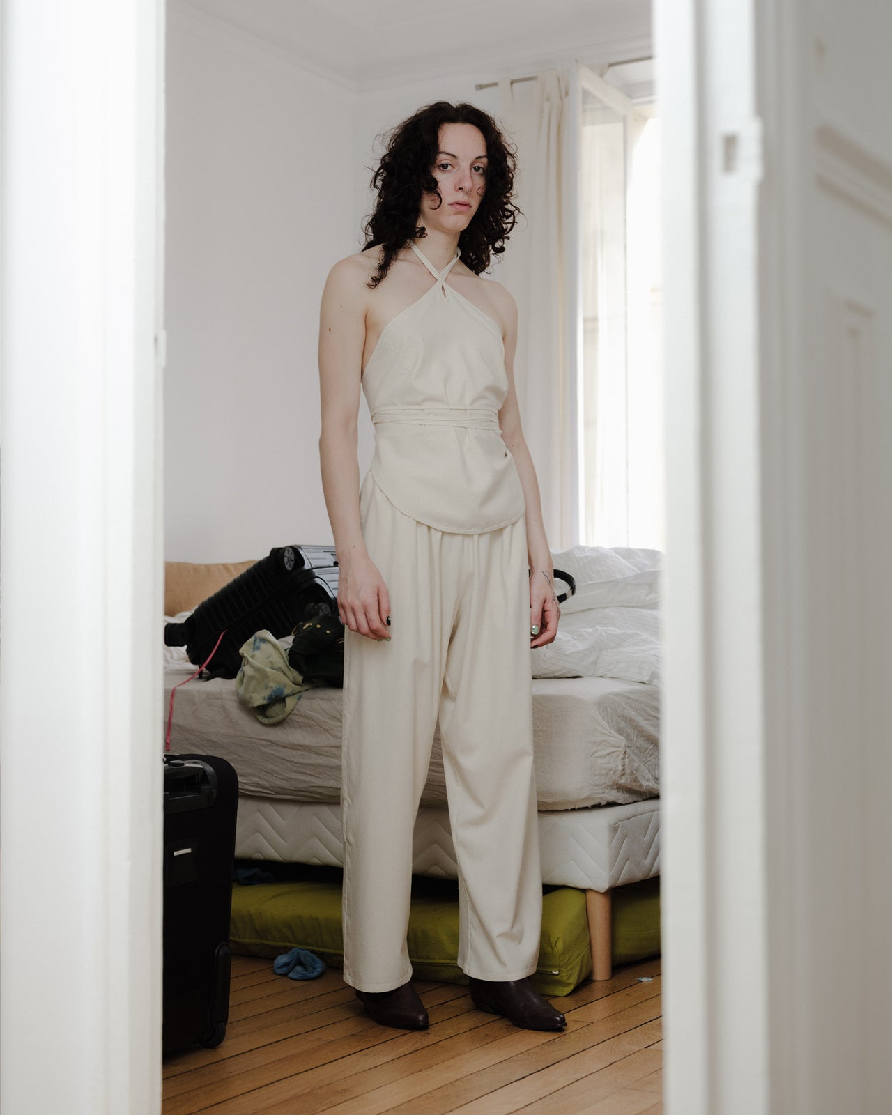 Cravat Pants - Wild Silk - Undyed