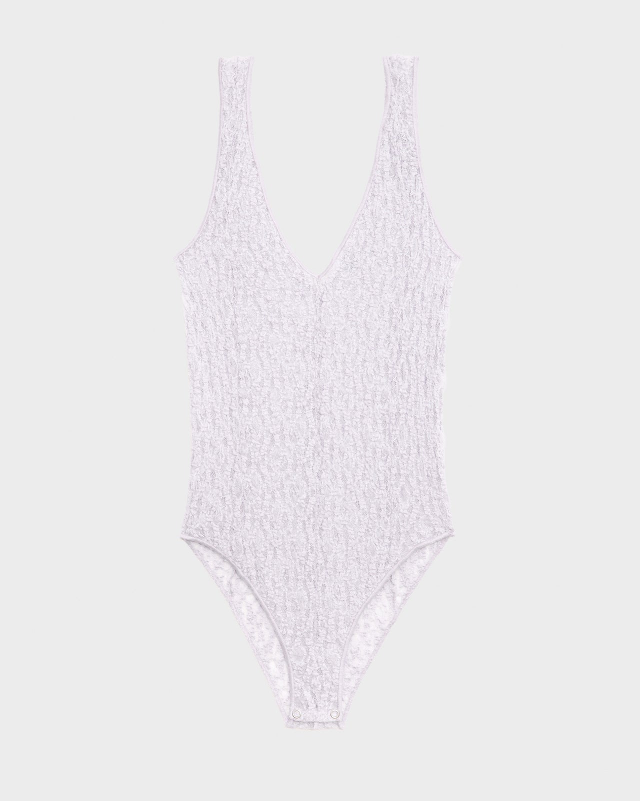 Crescent Body - Organic Cotton Lace - Cylin Purple