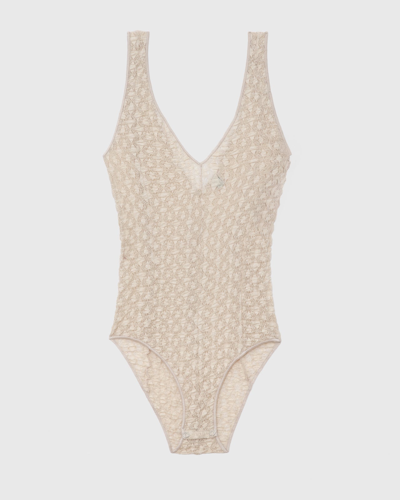 Crescent Body - Organic Cotton Lace - Undyed
