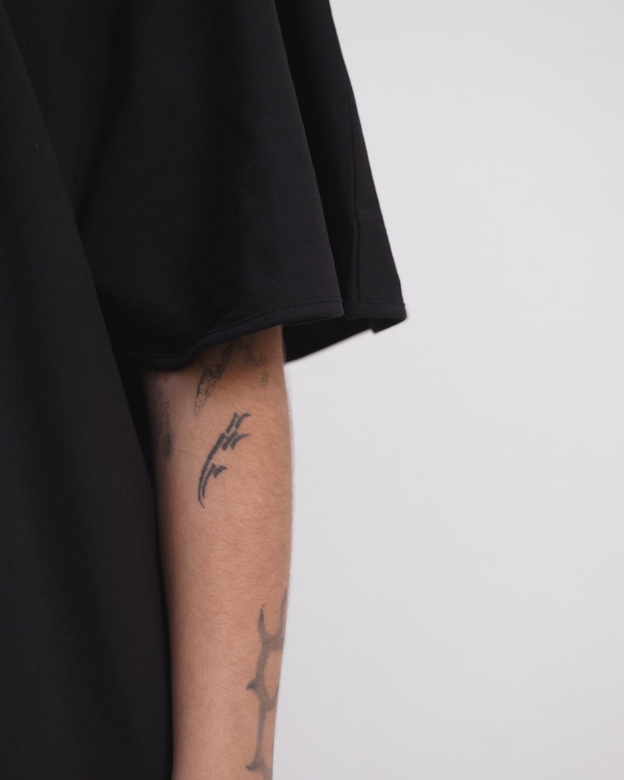 Cycle Tee Shirt - Regenerative Cotton Jersey - Black