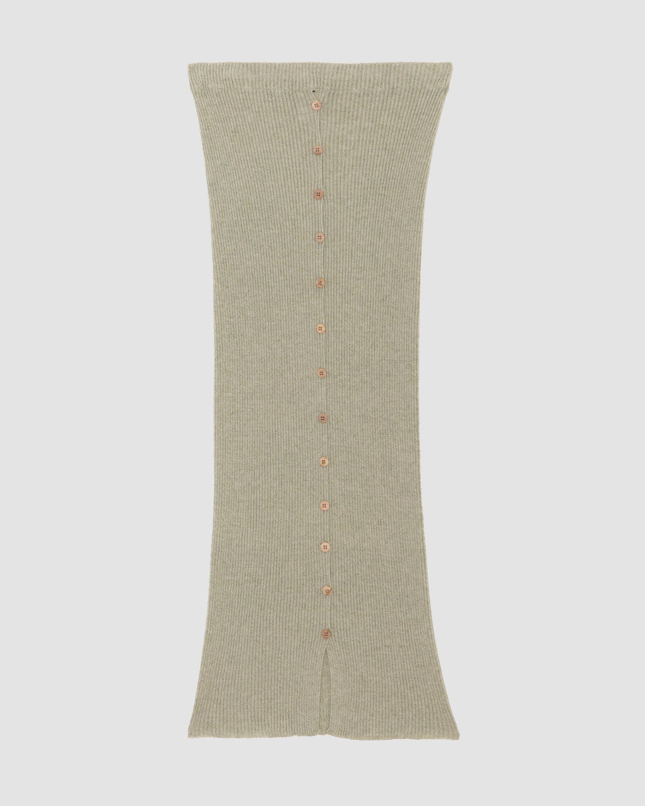 Dande Skirt - Linen Cotton Rib - Green