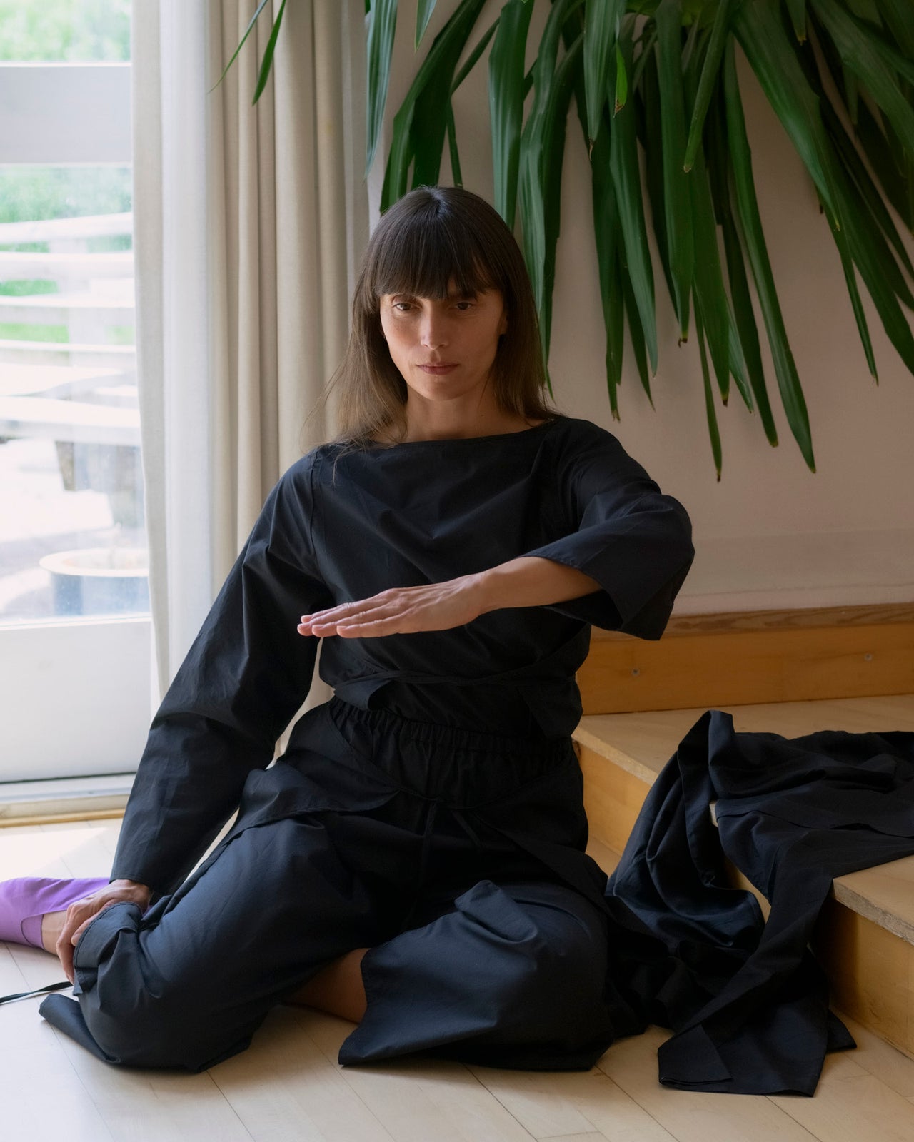 Decti Pants - Organic Cotton Poplin - Black