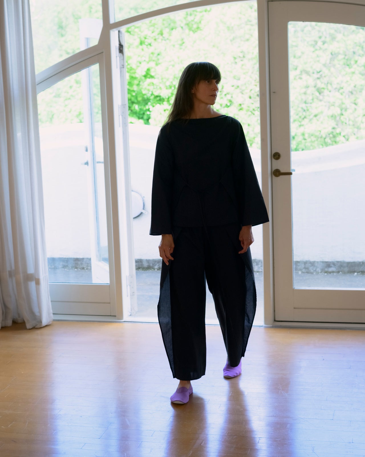 Decti Pants - Organic Cotton Poplin - Black