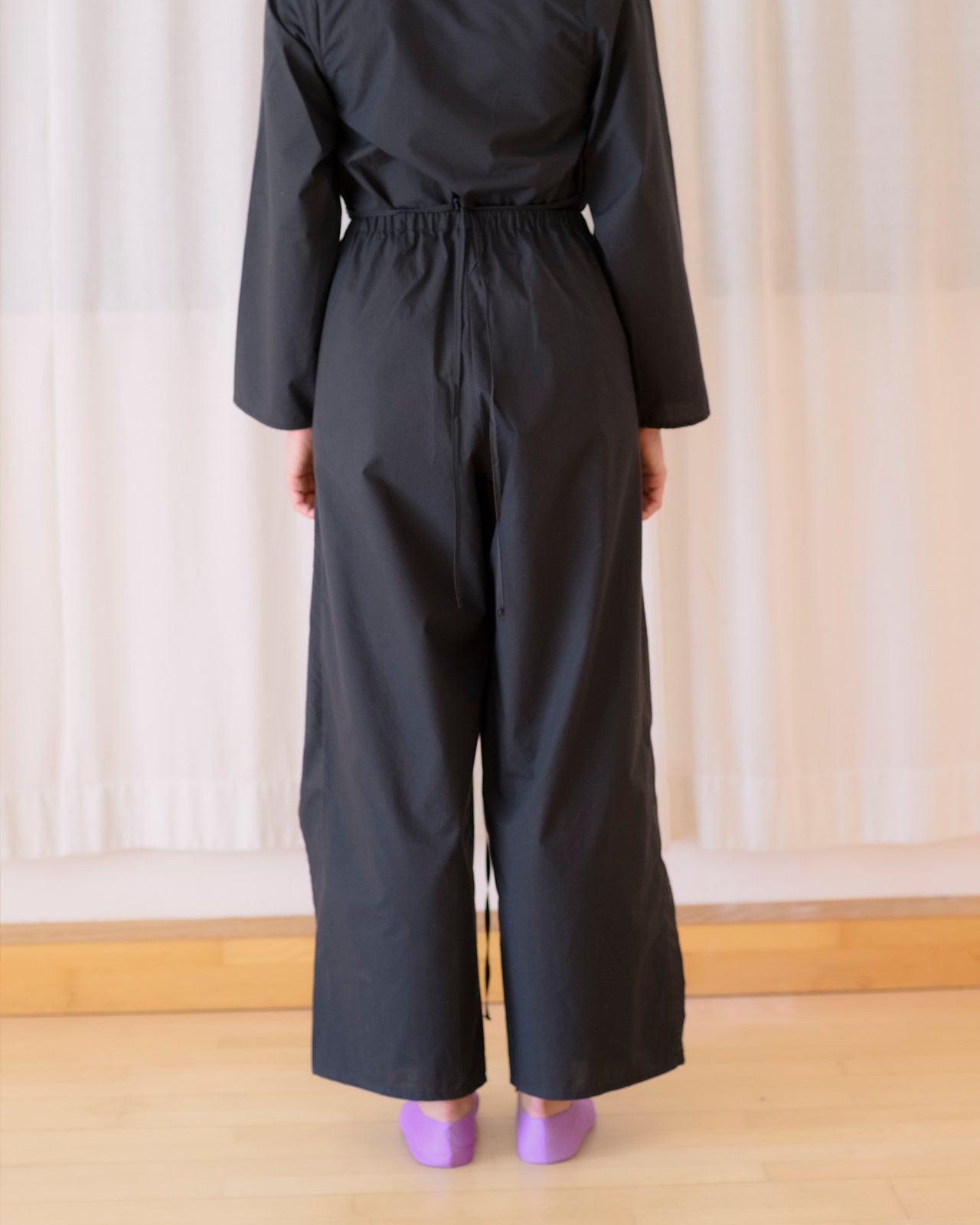 Decti Pants - Organic Cotton Poplin - Black