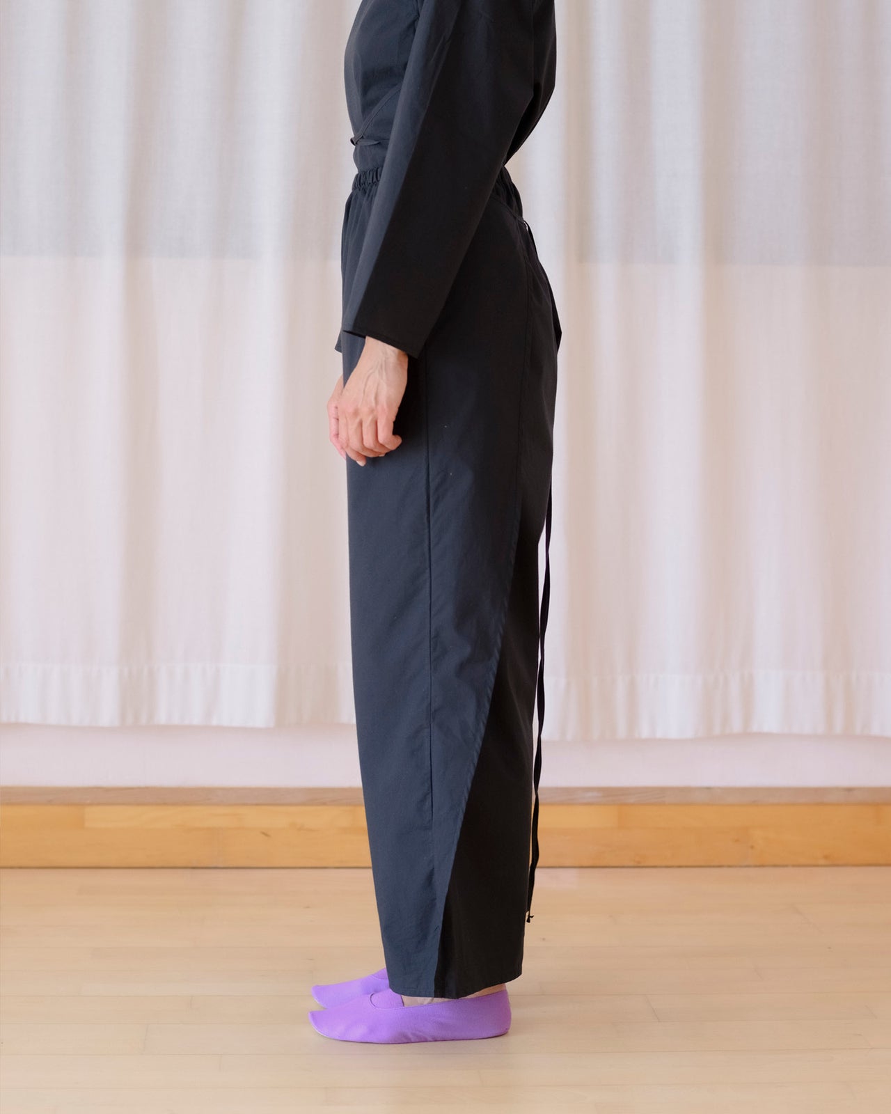 Decti Pants - Organic Cotton Poplin - Black