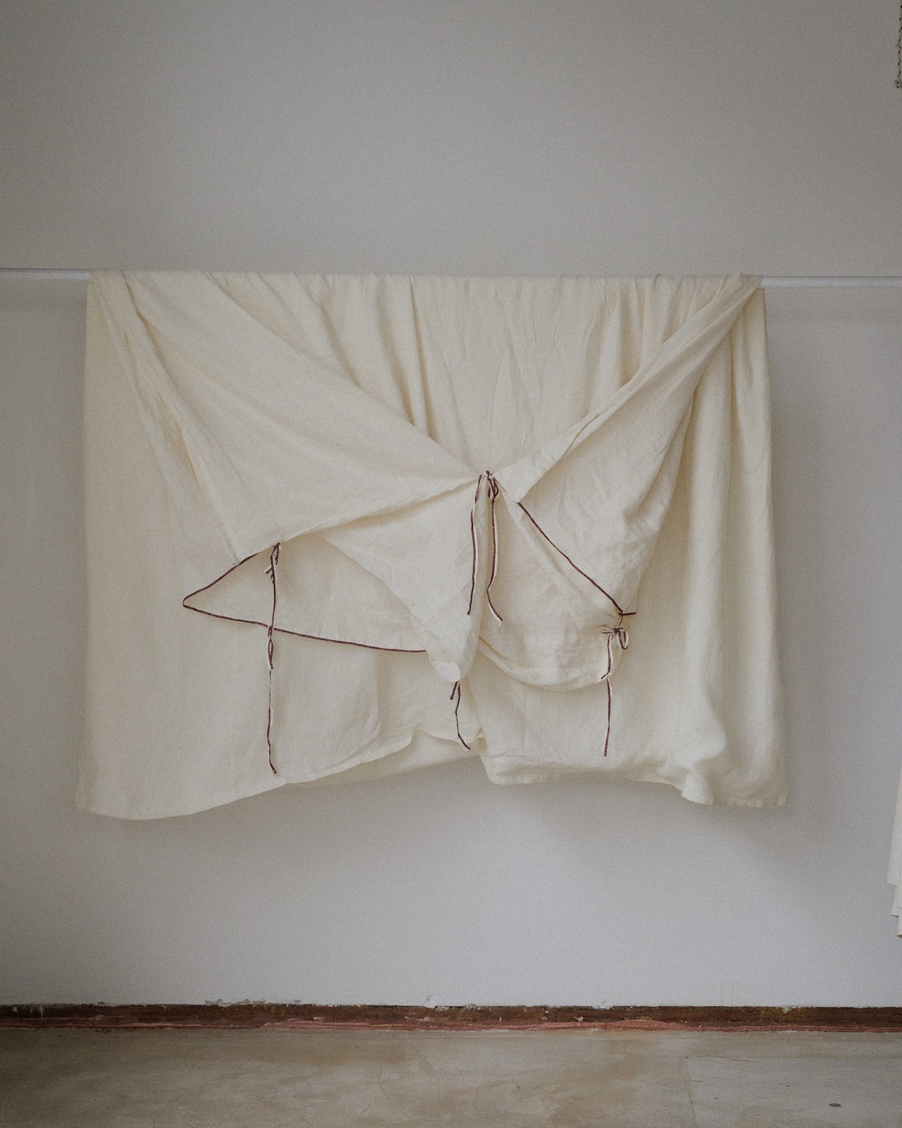 Den Bedlinen - Cotton Linen - Yellow White