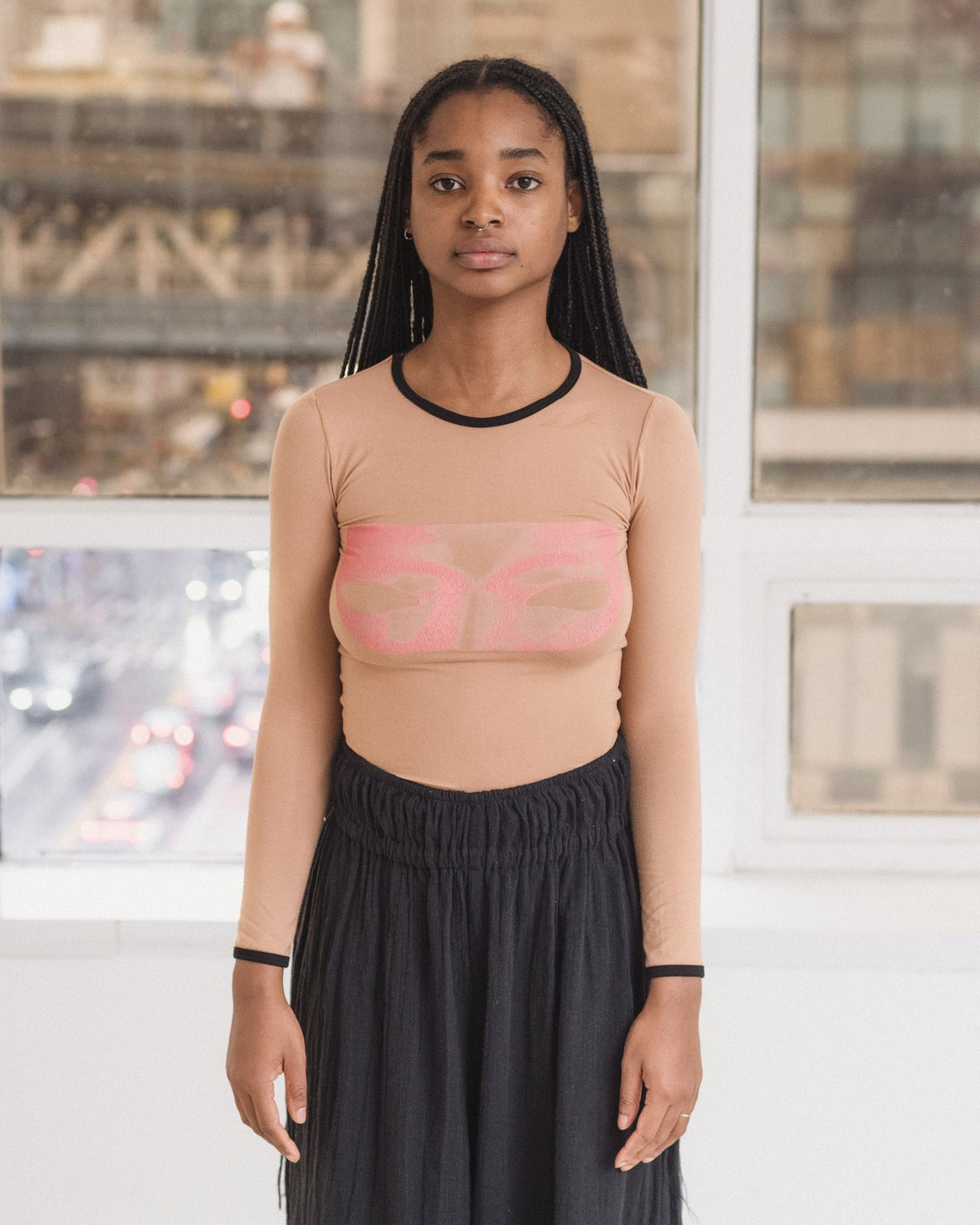 Diph Pants - Crinkle Linen - Black