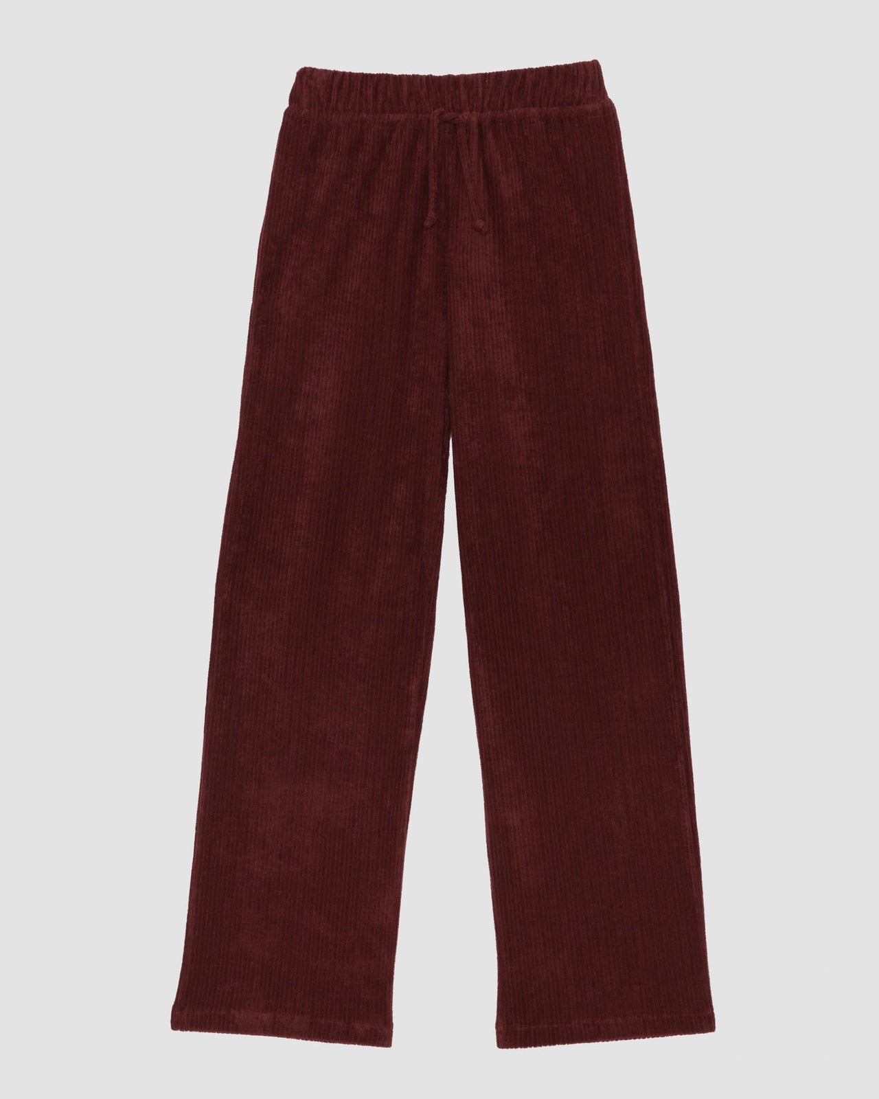 Douglas Pants - Organic Cotton Terry - Aster Brown Red