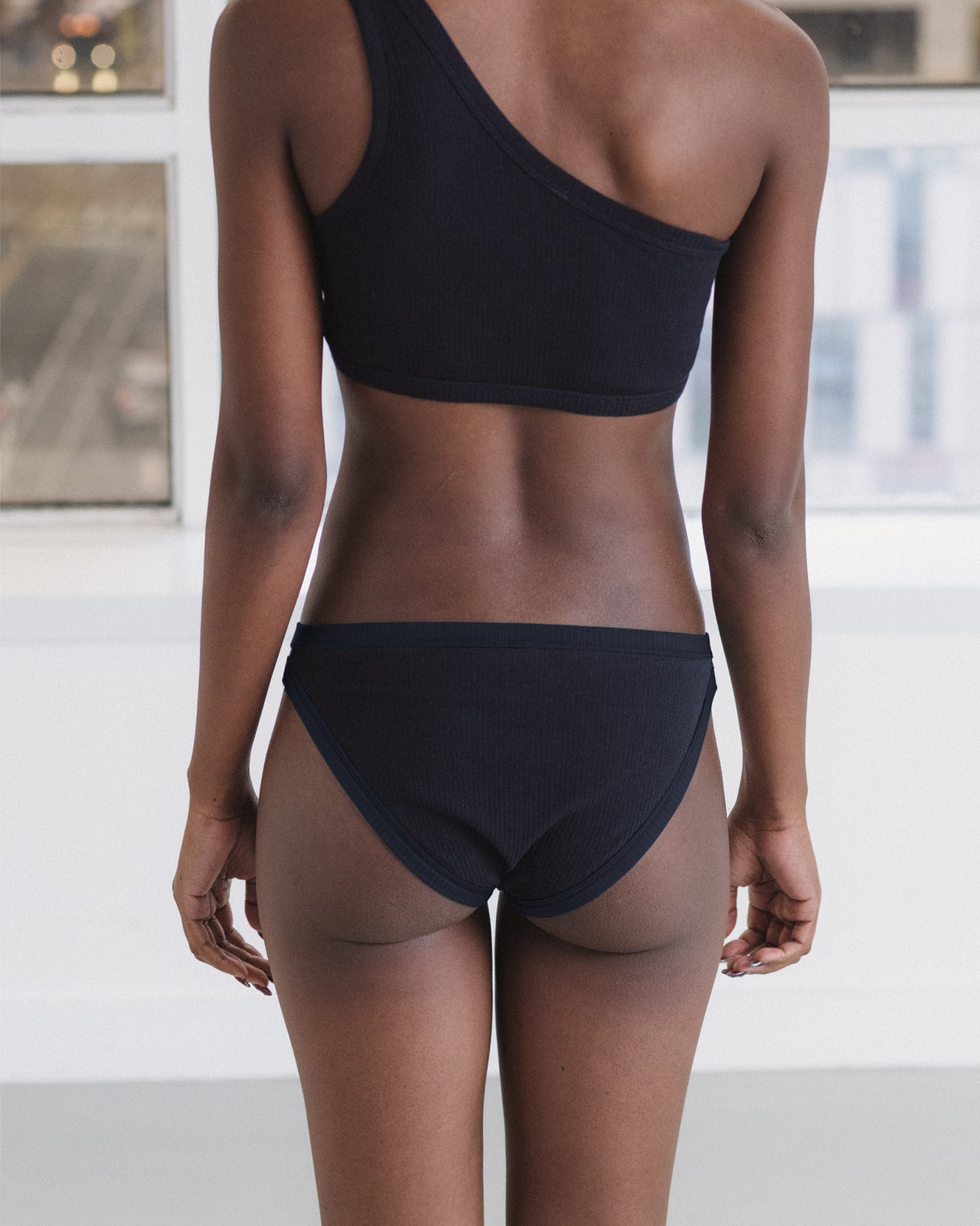 Drive Pants - Fine Organic Cotton Rib - Murano Navy