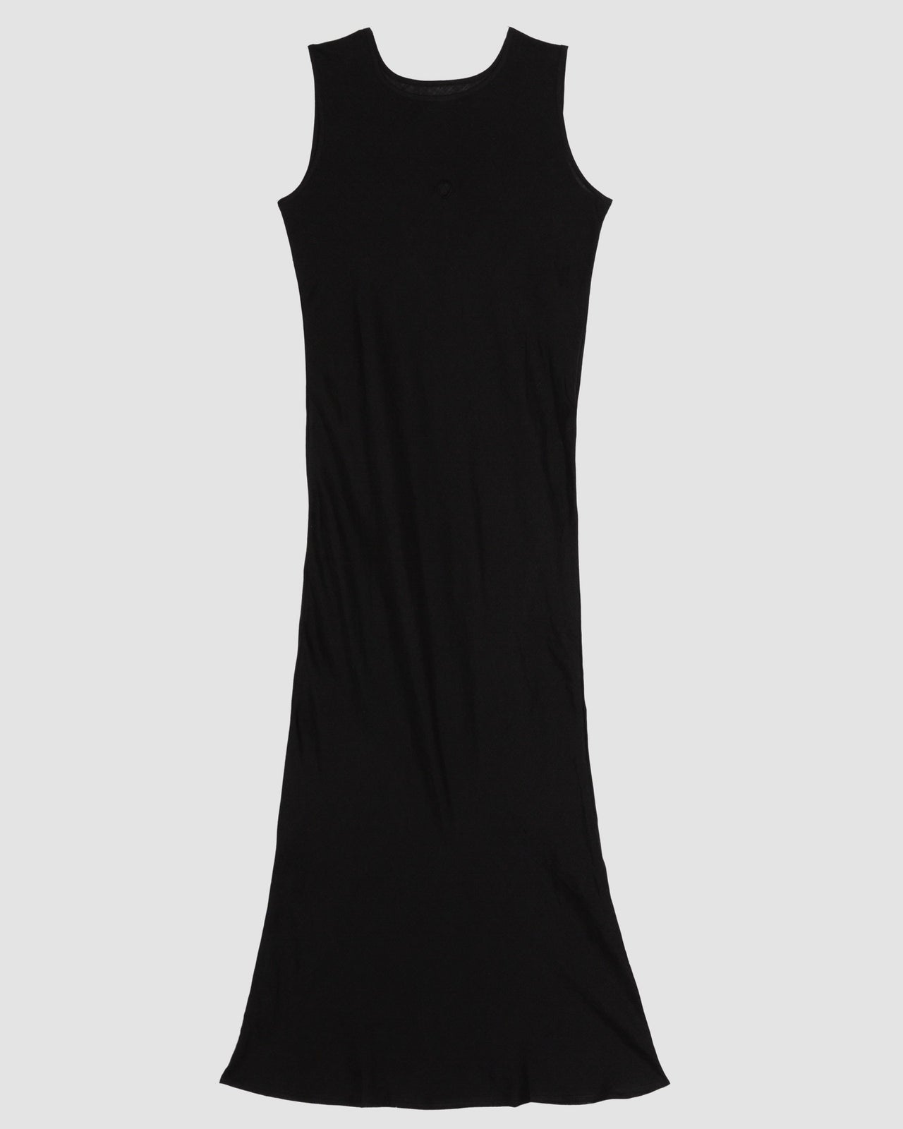 Dydine Heart Tank Dress - Fine Linen - Black