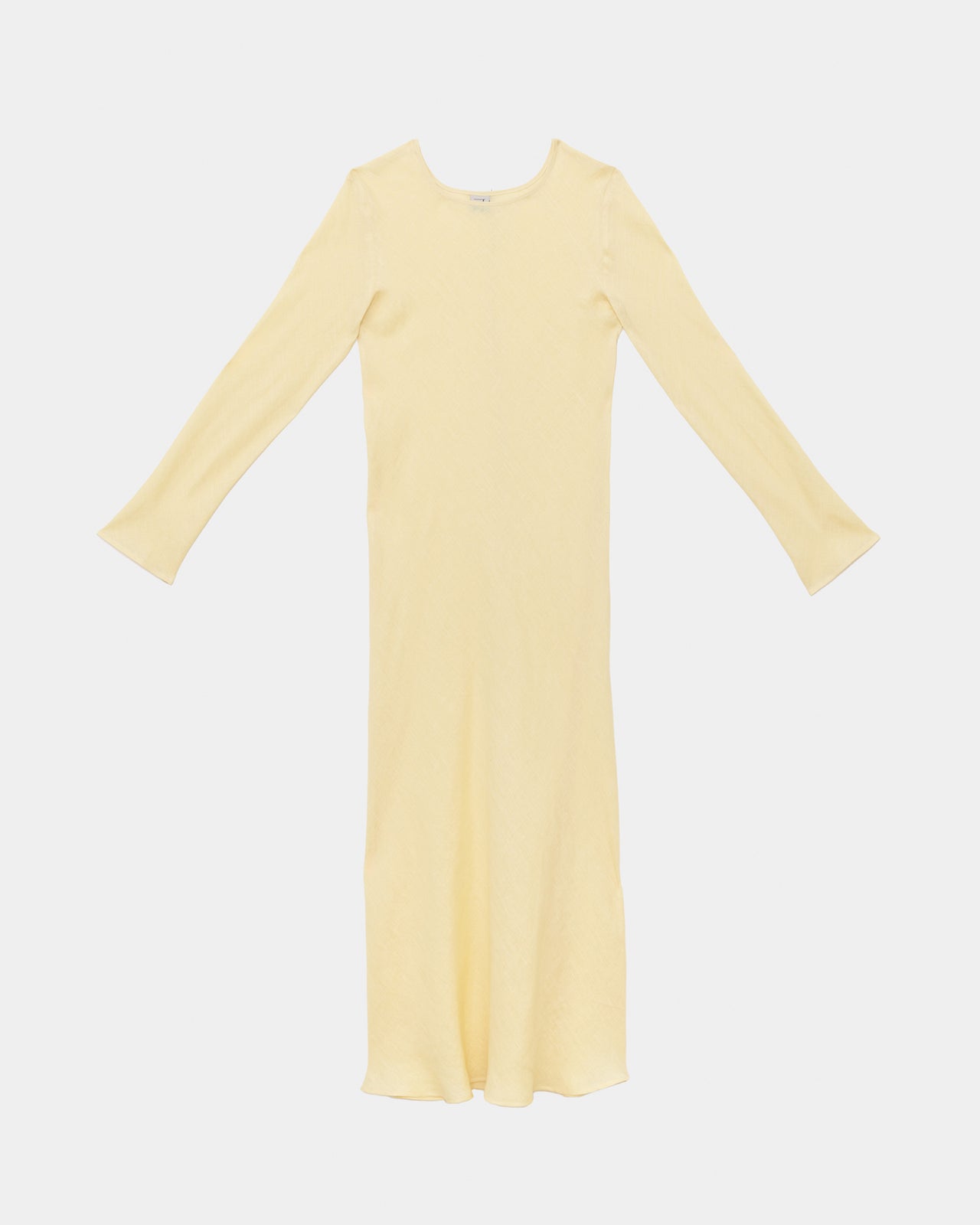 Dydine Long Sleeve Dress - Fine Linen - Ana Yellow
