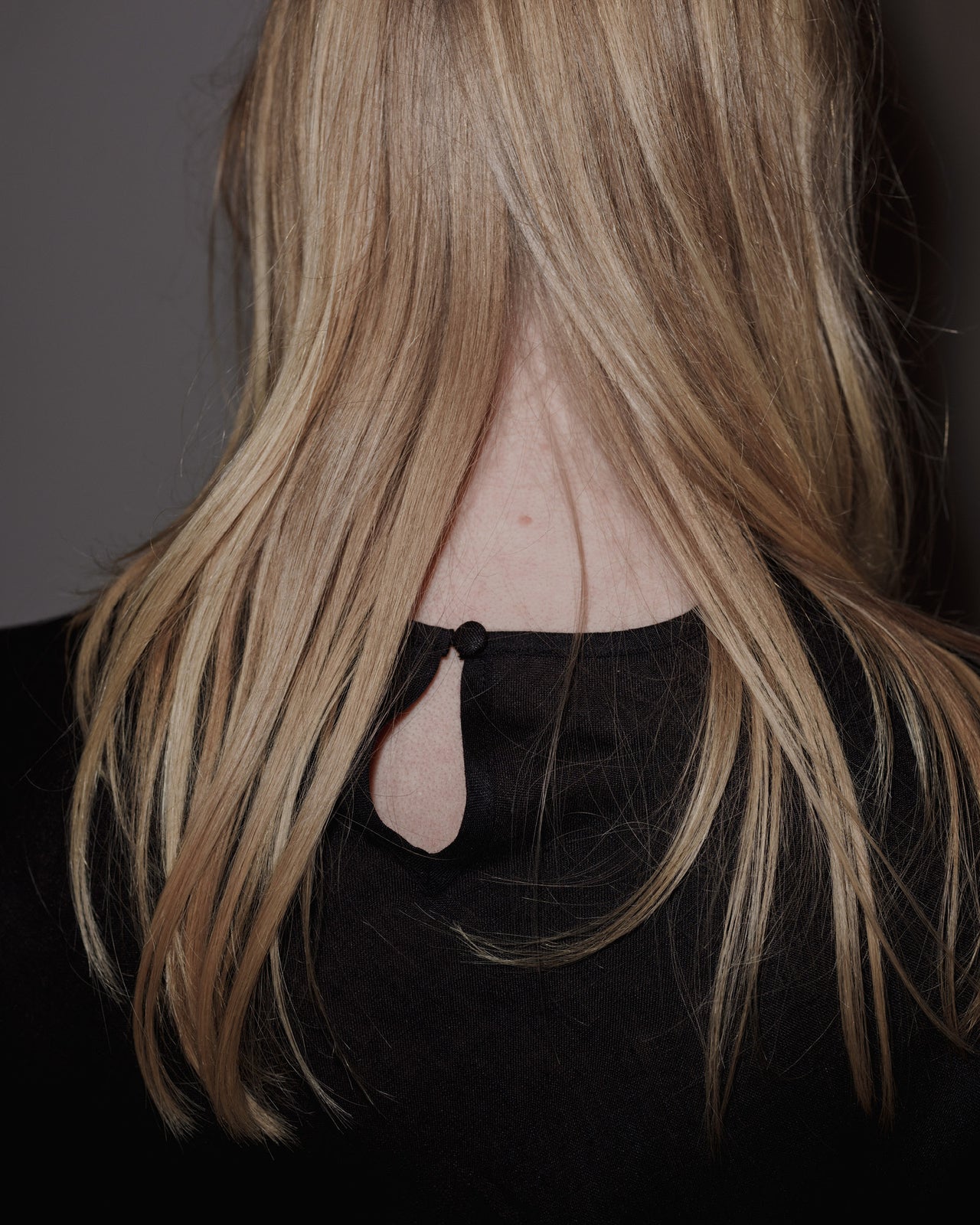 Dydine Longsleeve Dress - Sheer Linen - Black - AU23