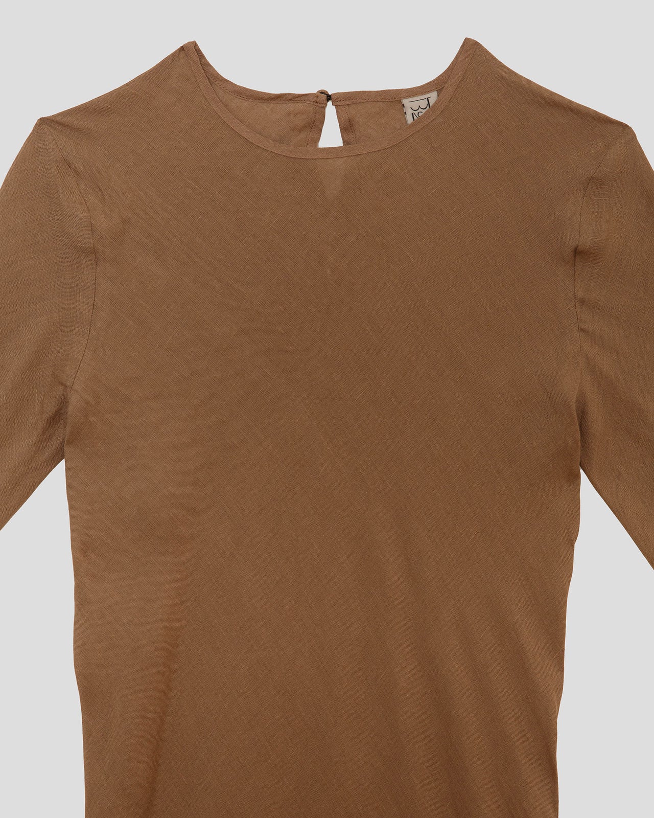 Dydine Longsleeve Dress - Sheer Linen - Ocular - AU23