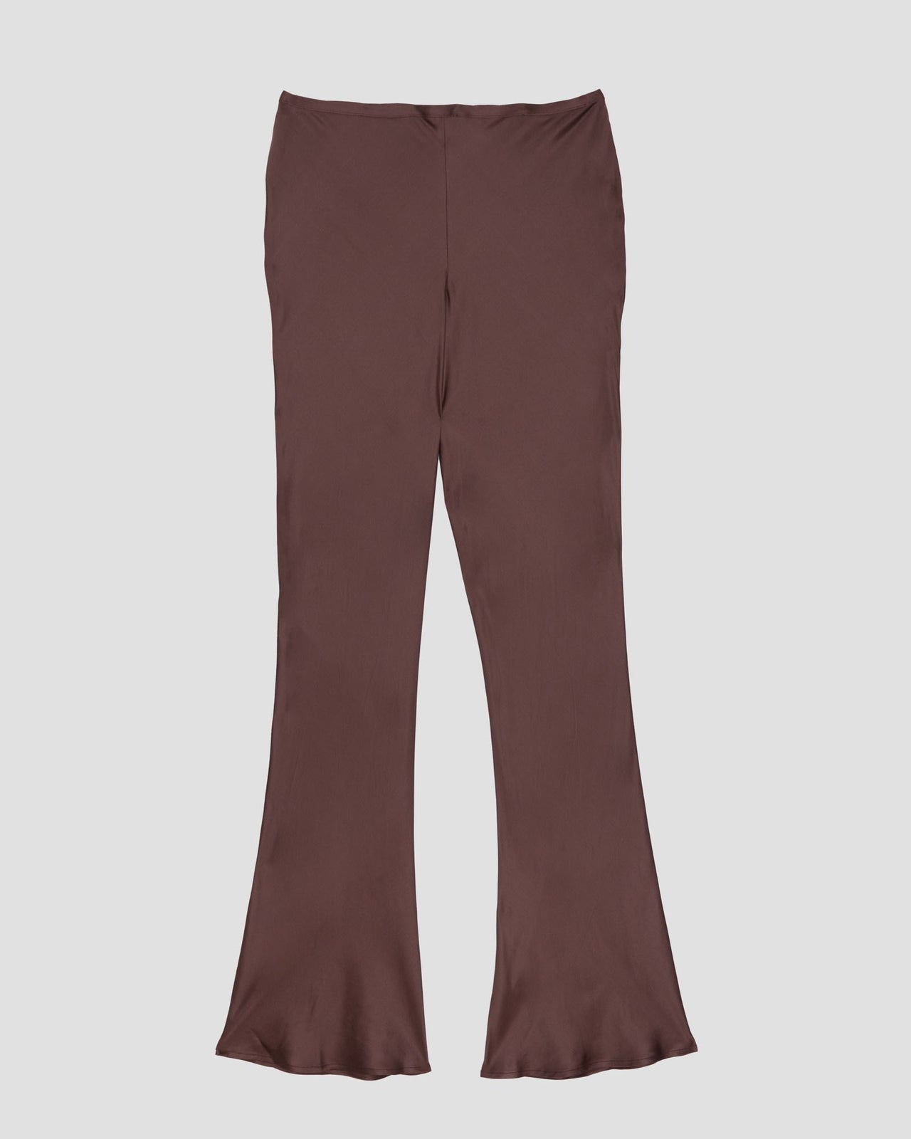 Dydine Pants - Ecovero Satin - Dark Brown