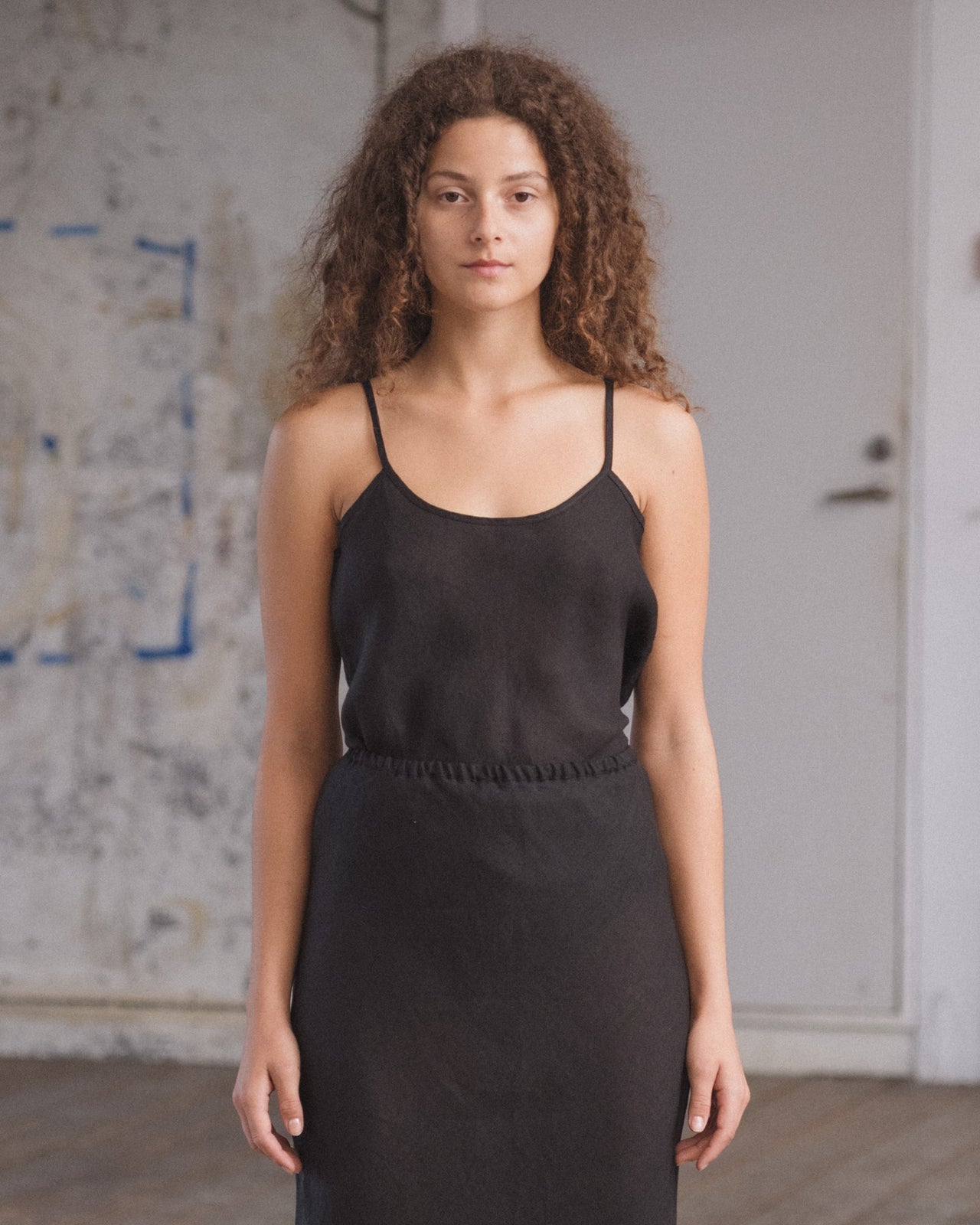 Dydine Top - Sheer Linen - Black