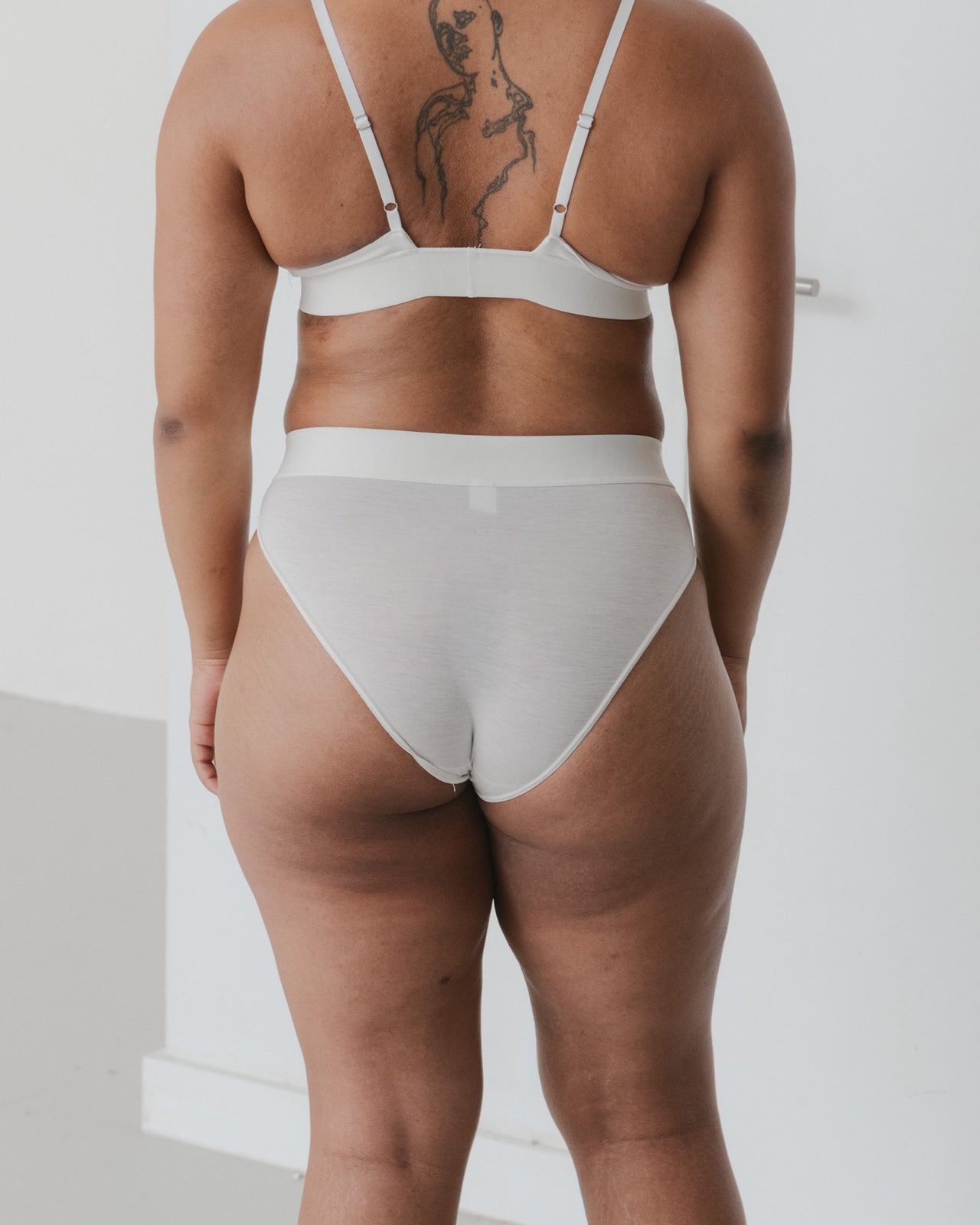 Elastic Bell Pants - Bamboo Lyocell - Undyed