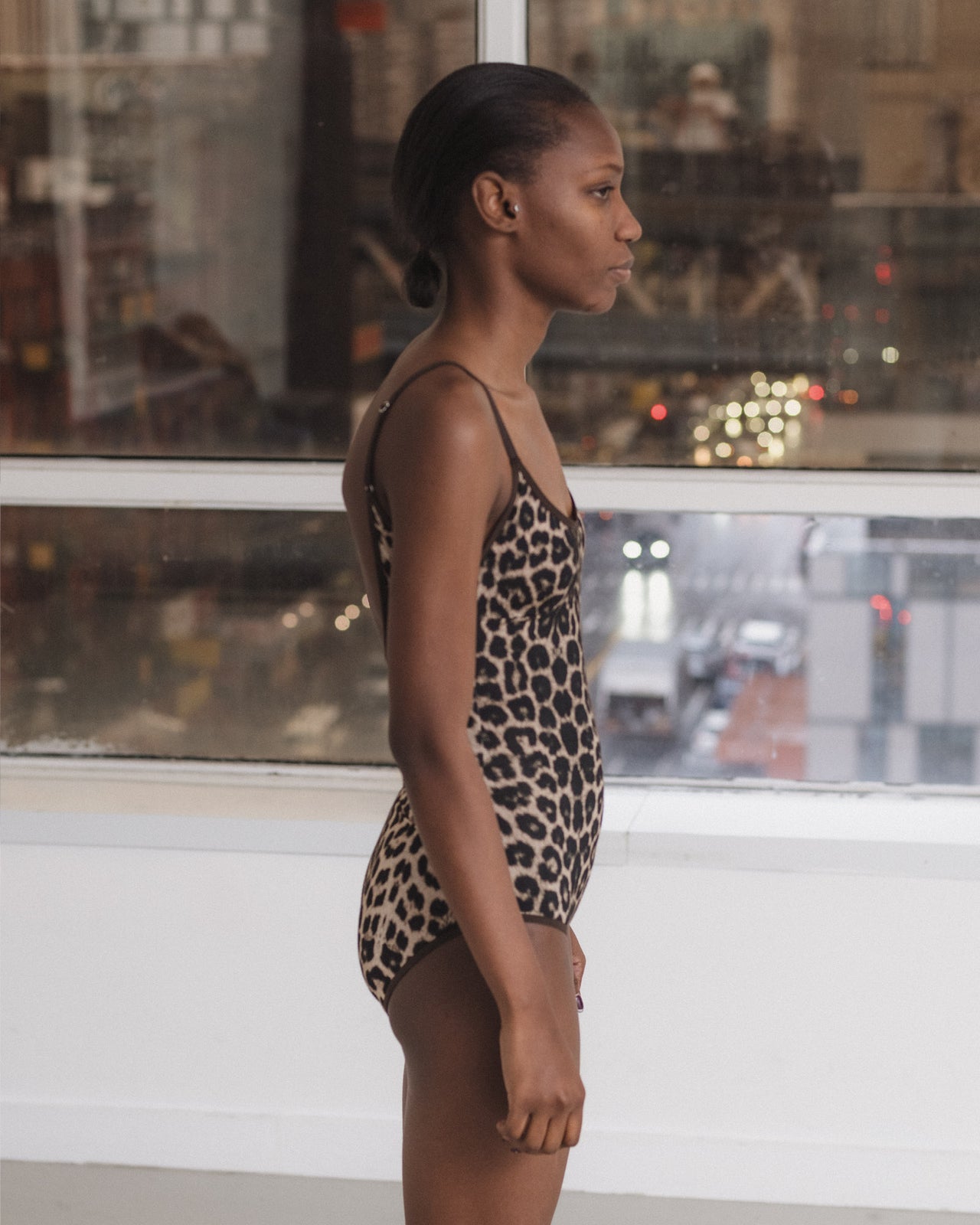 Emily Body - Circulose Jersey - Leopard/Fovea