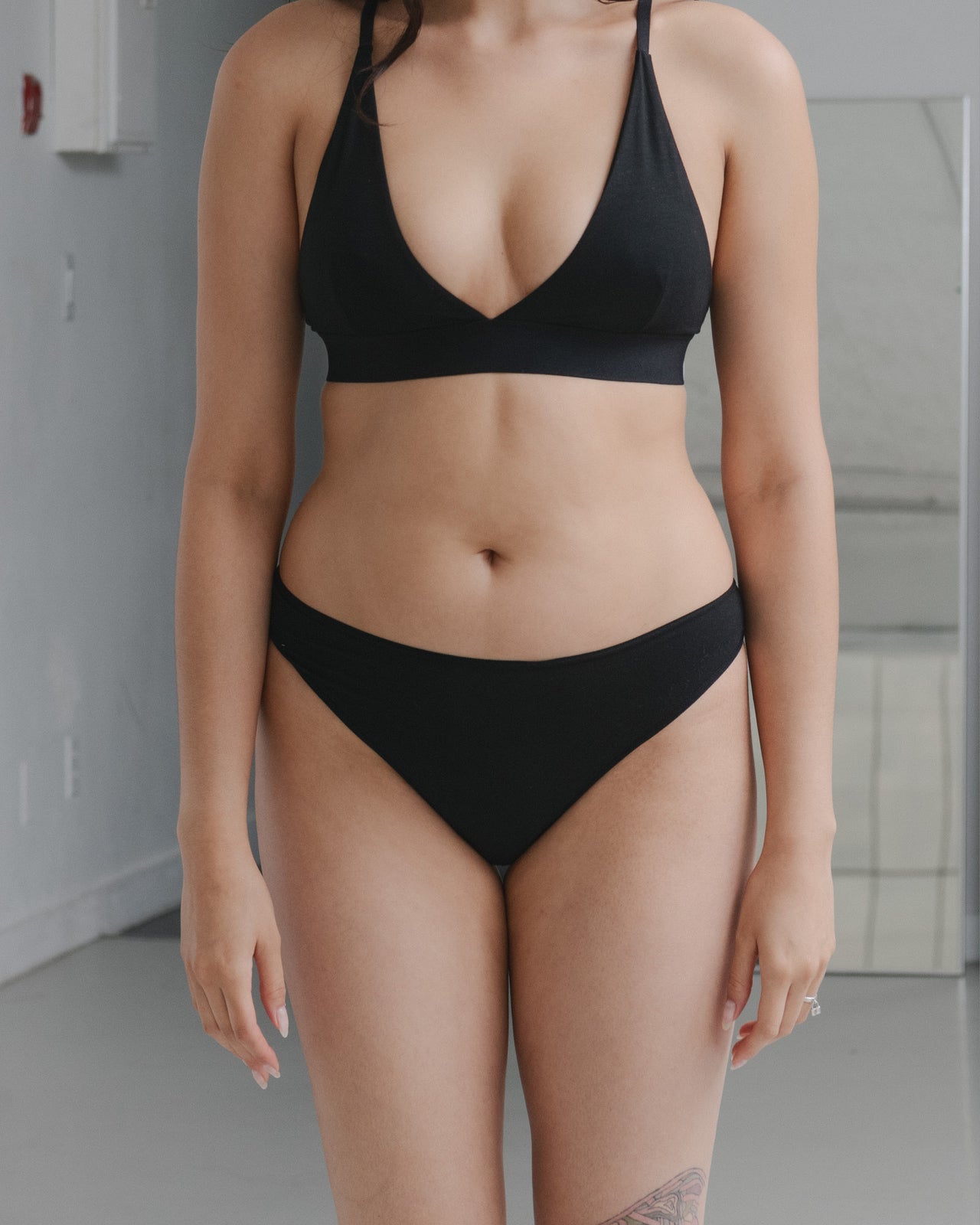 Enna Thong - Bamboo Lyocell - Black