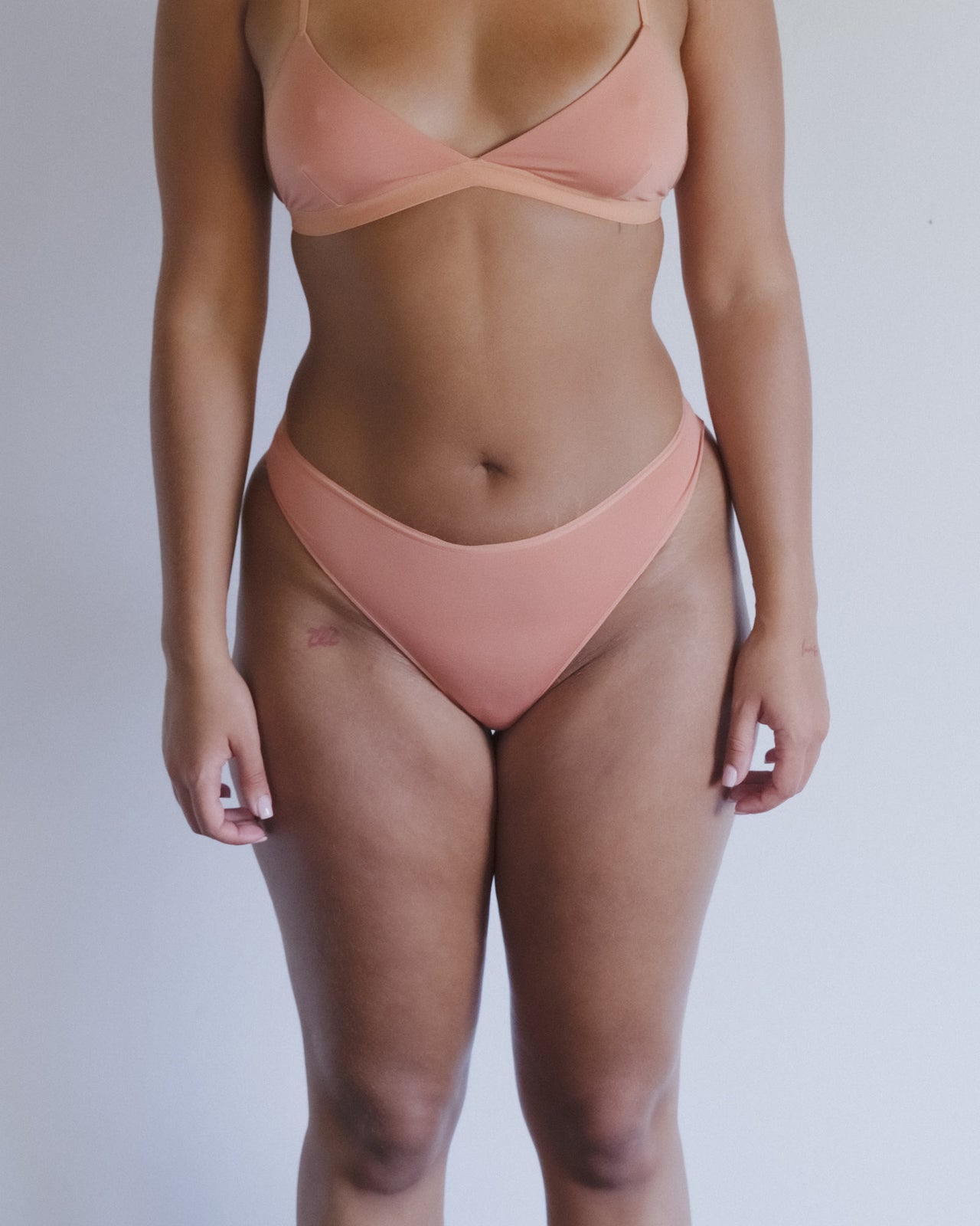 Enna Thong - Bamboo Lyocell - Branch Terracotta