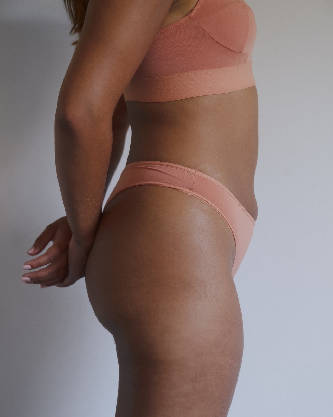 Enna Thong - Bamboo Lyocell - Branch Terracotta