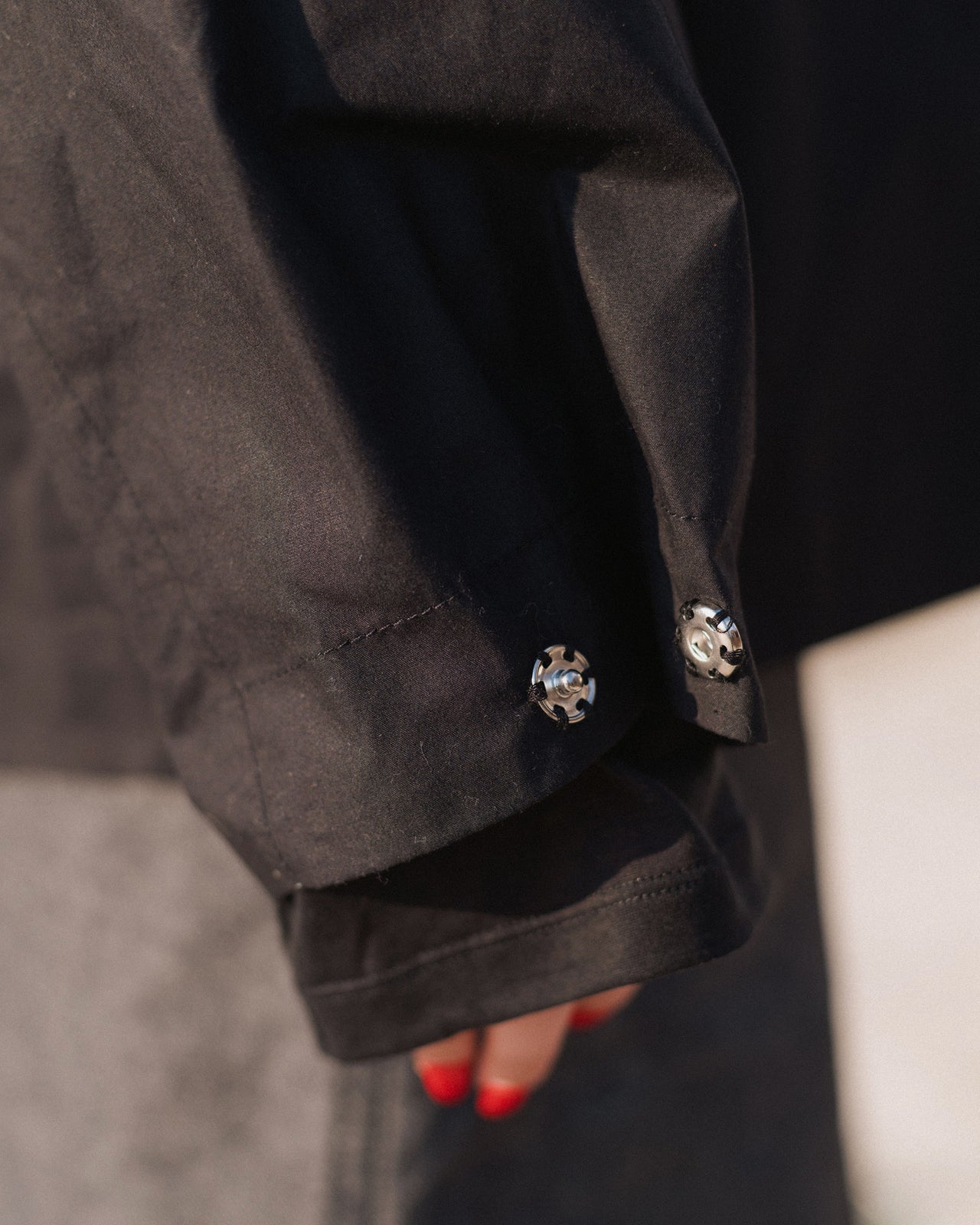 Even Jacket - Waxed Cotton - Black