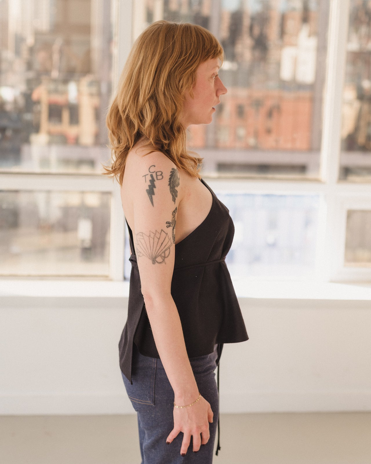 Eye Top - Wild Silk - Black