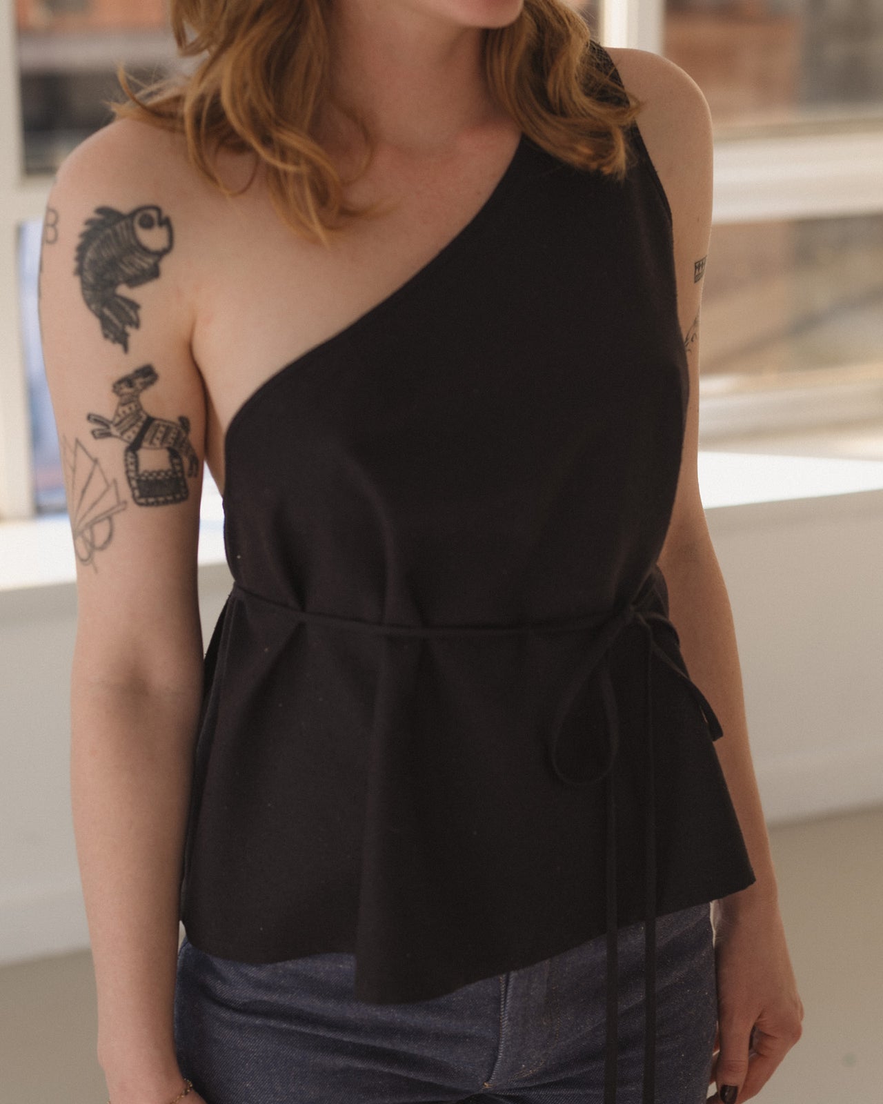 Eye Top - Wild Silk - Black