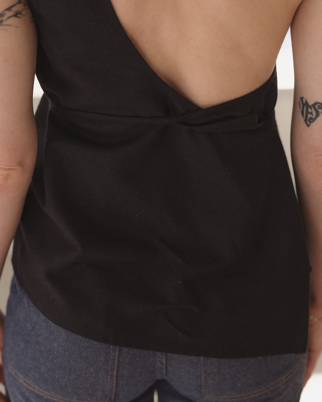 Eye Top - Wild Silk - Black