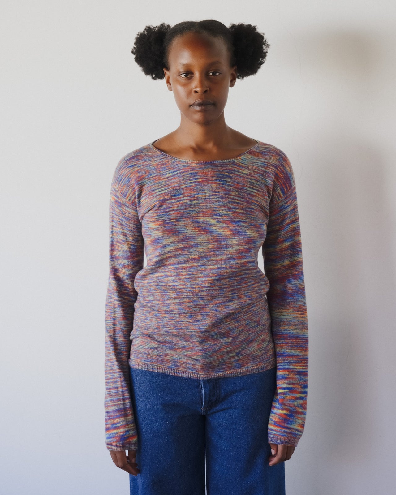 Flute Long Sleeve - Organic Cotton Rib - Multicoloured