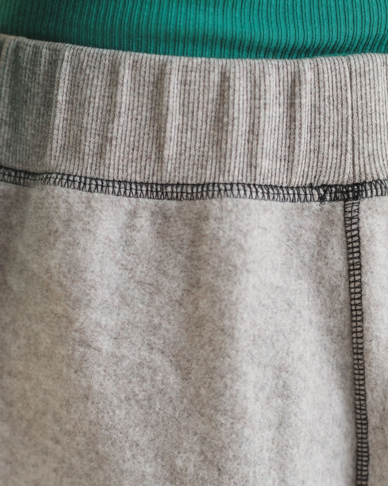 Fold Sweatpants - Recycled Cotton - Grey Melange