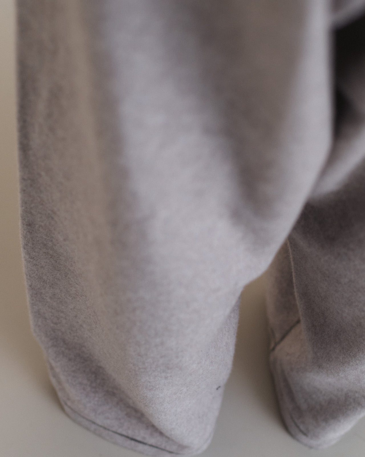 Fold Sweatpants - Recycled Cotton - Grey Melange