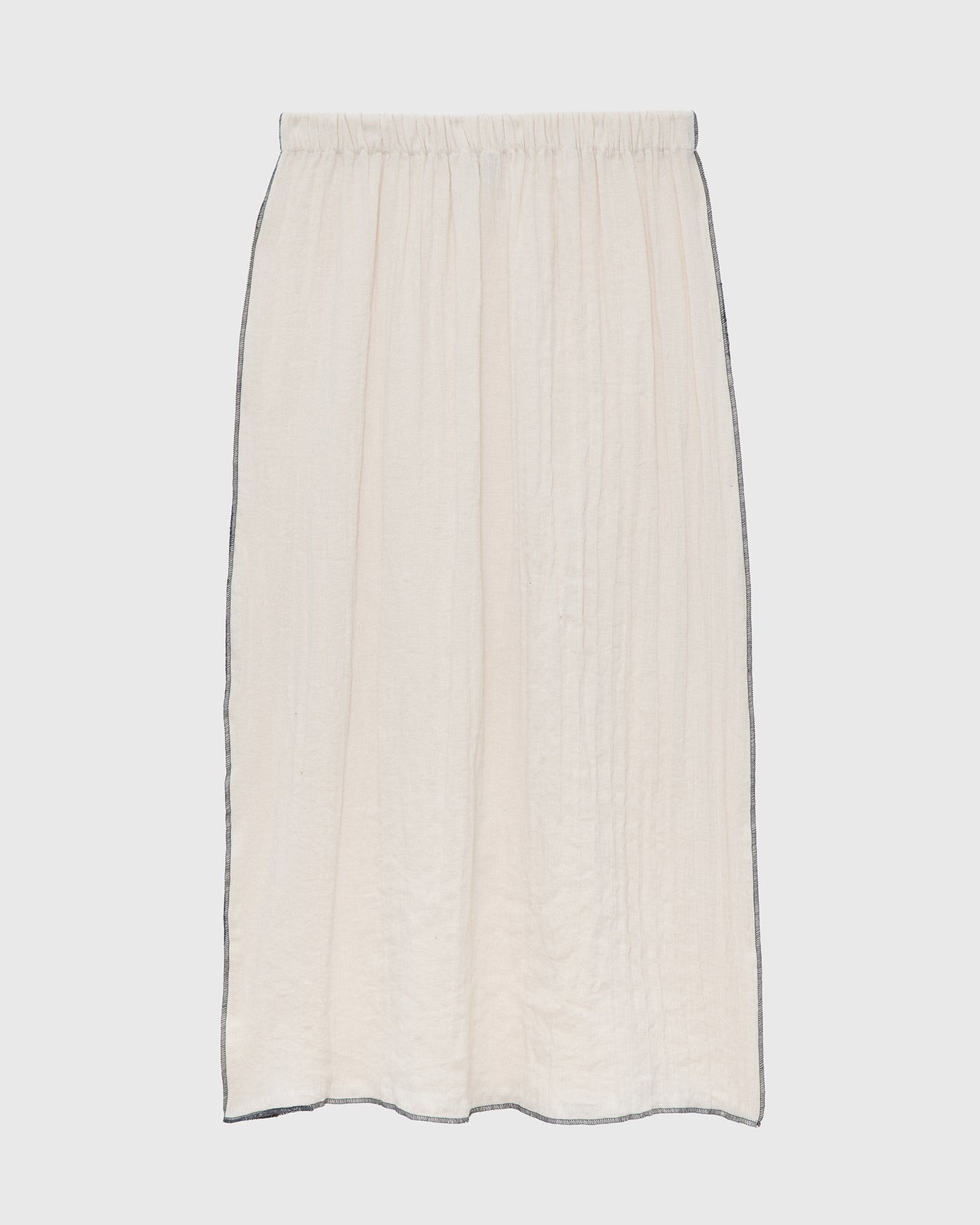 Folio Skirt - Crinkle Linen - Off White