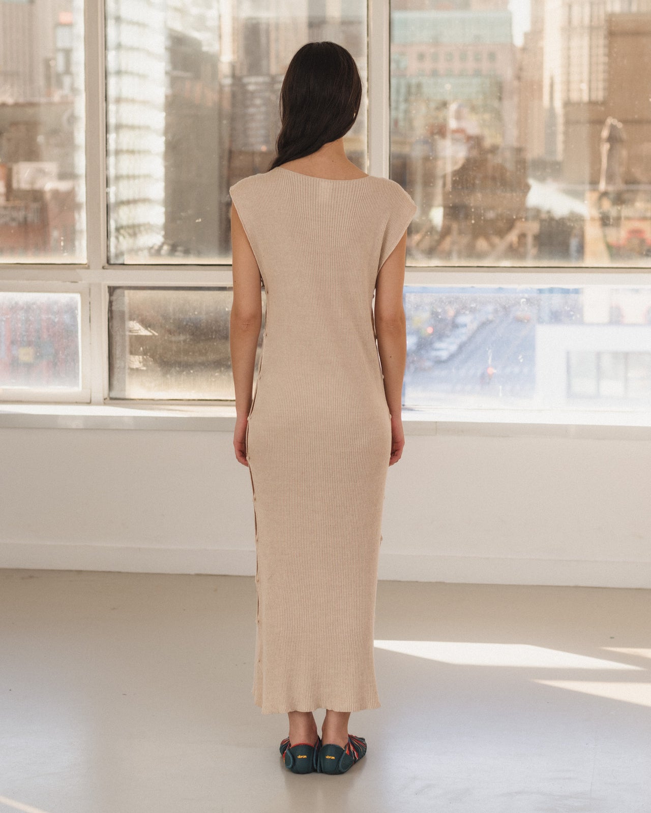 Franca Dress - Linen - Lata Beige