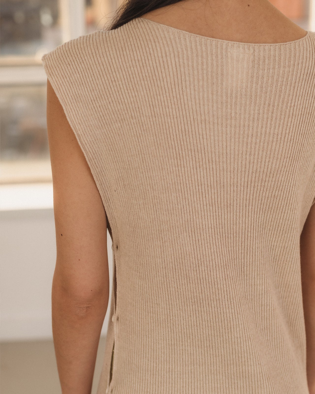 Franca Dress - Linen - Lata Beige