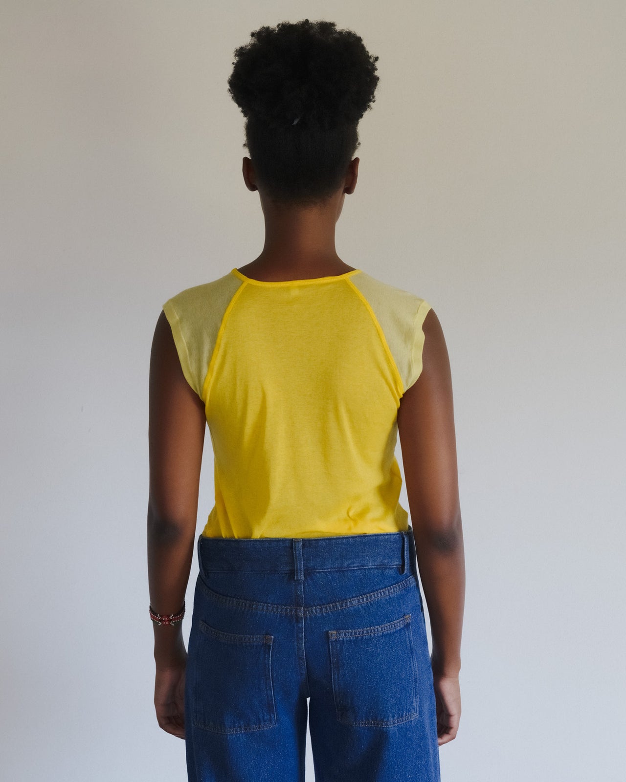 Gene Tank - Organic Cotton - Yellow / One Yellow