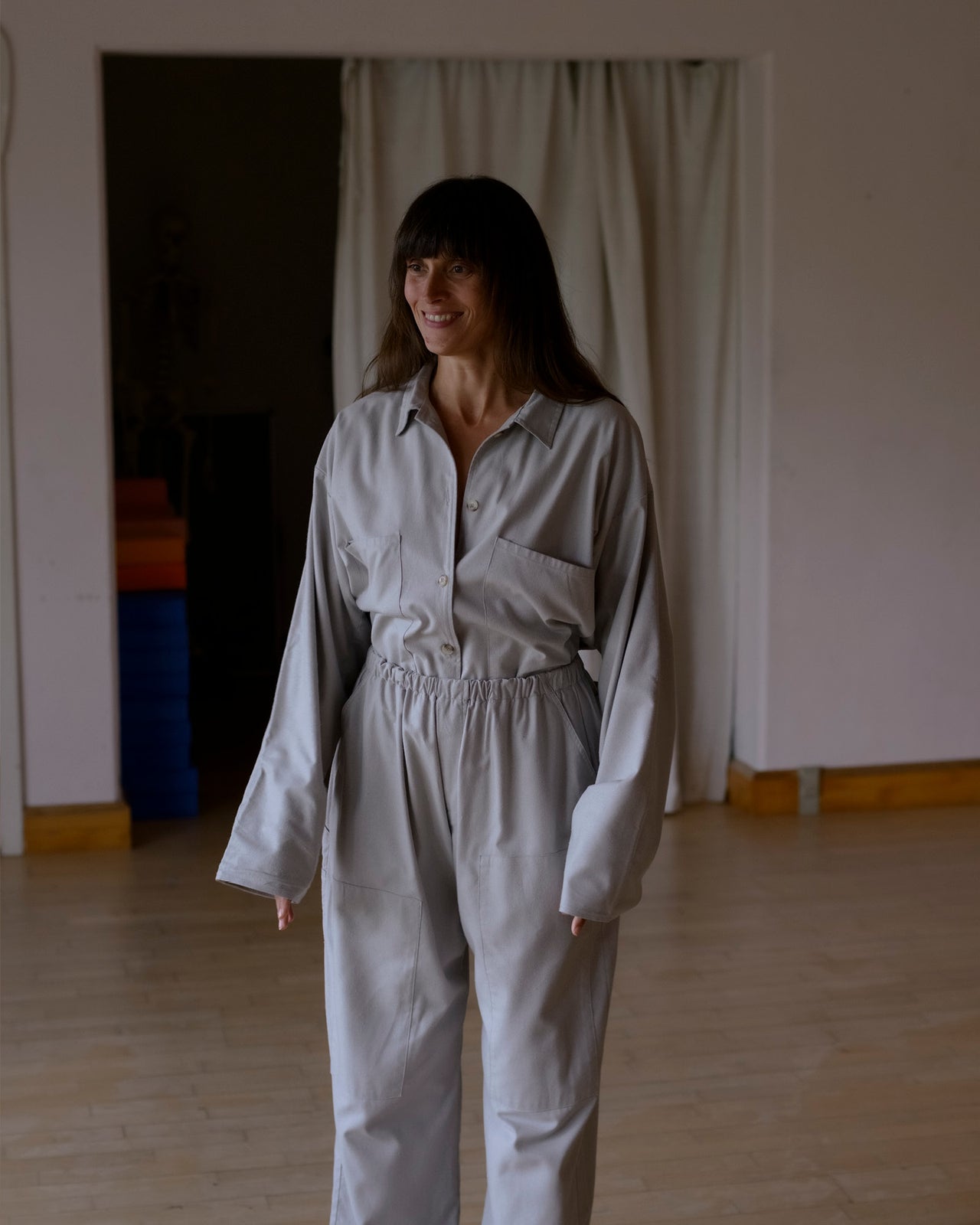 Gren Overshirt - Wild Silk - Prun Grey