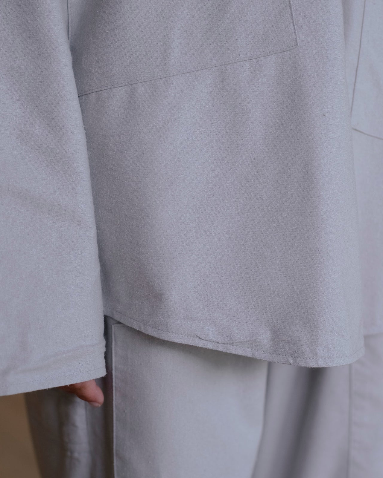 Gren Overshirt - Wild Silk - Prun Grey
