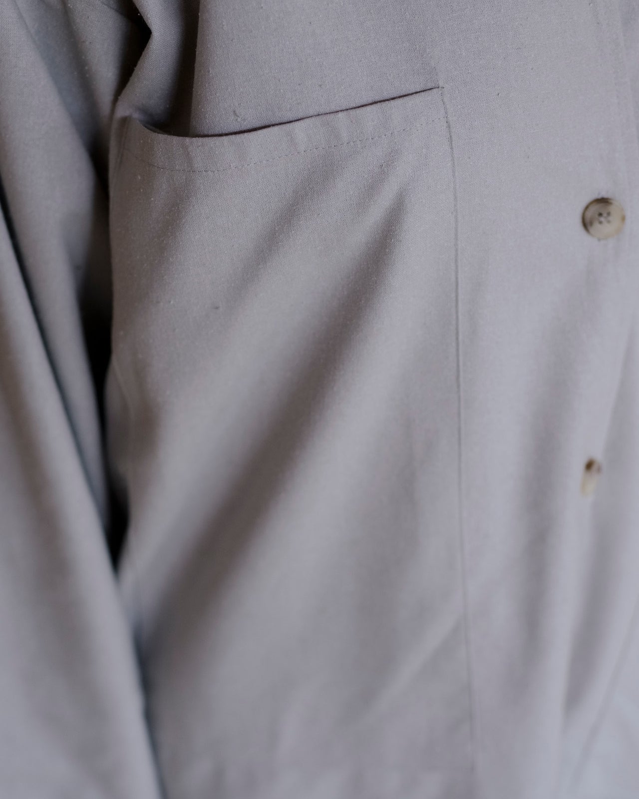 Gren Overshirt - Wild Silk - Prun Grey