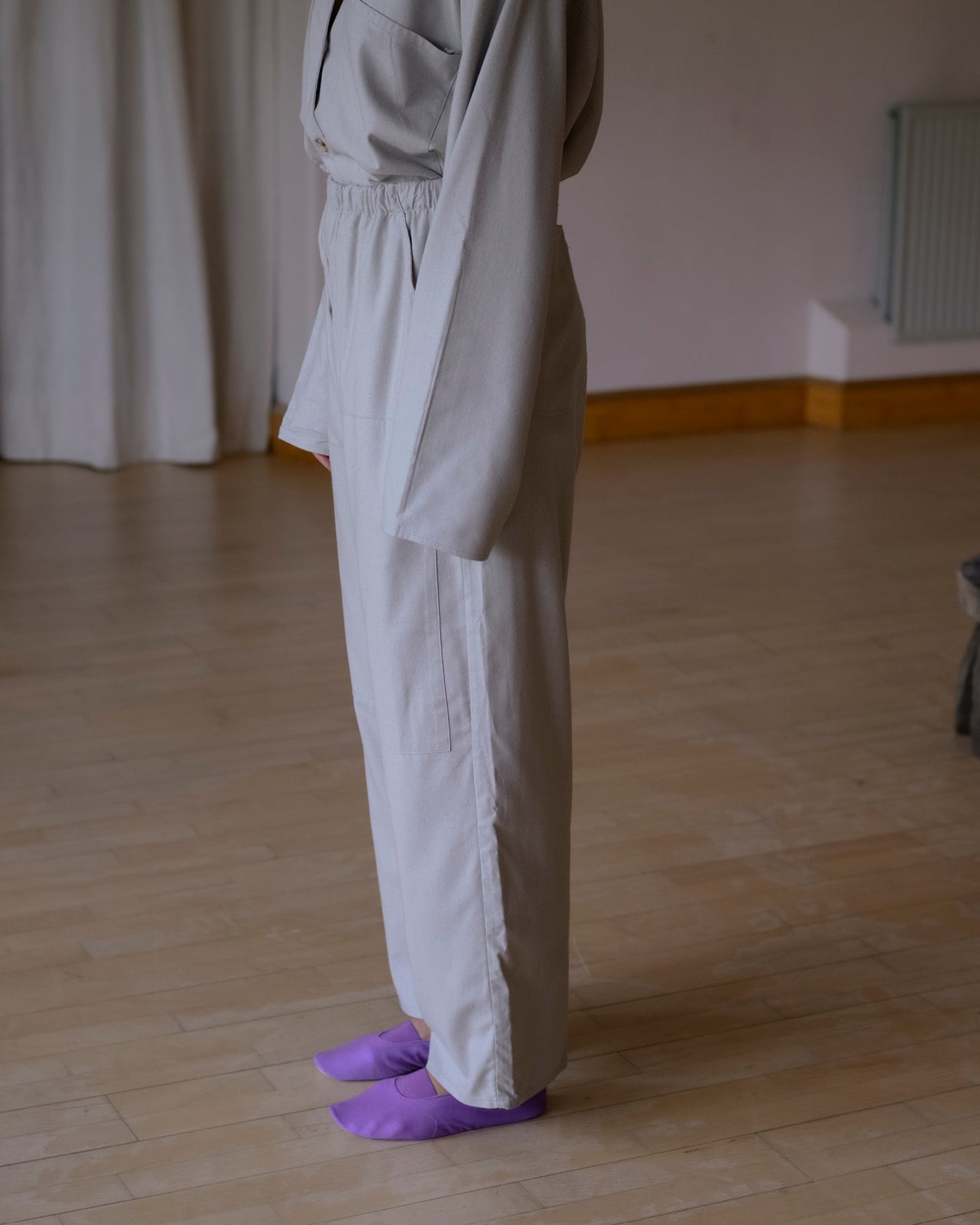 Gren Pants - Wild Silk - Prun Grey