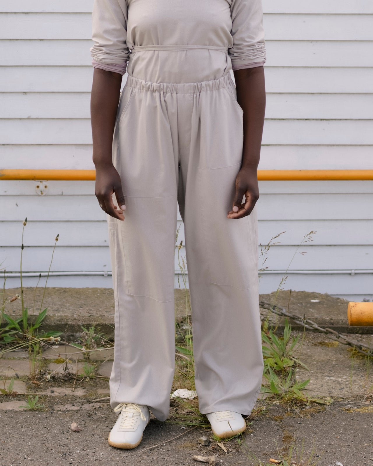 Gren Pants - Wild Silk - Prun Grey