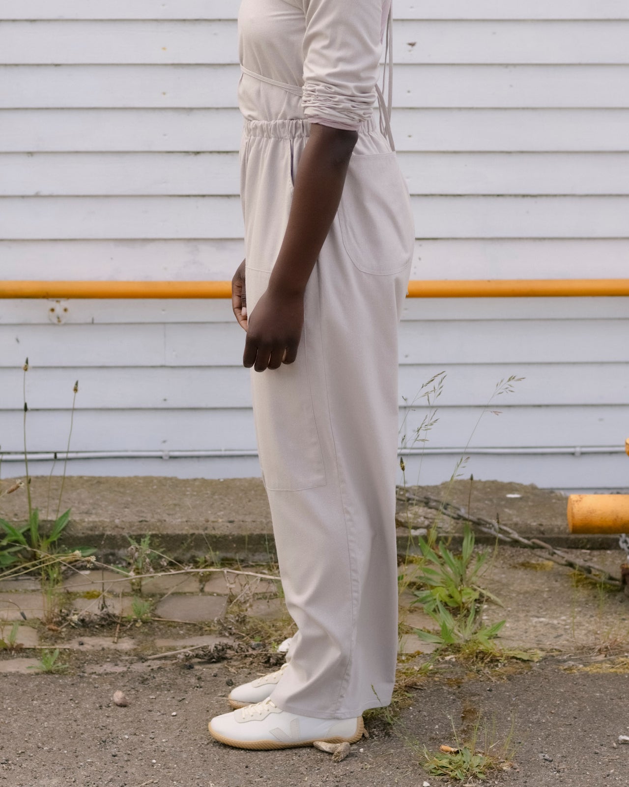 Gren Pants - Wild Silk - Prun Grey