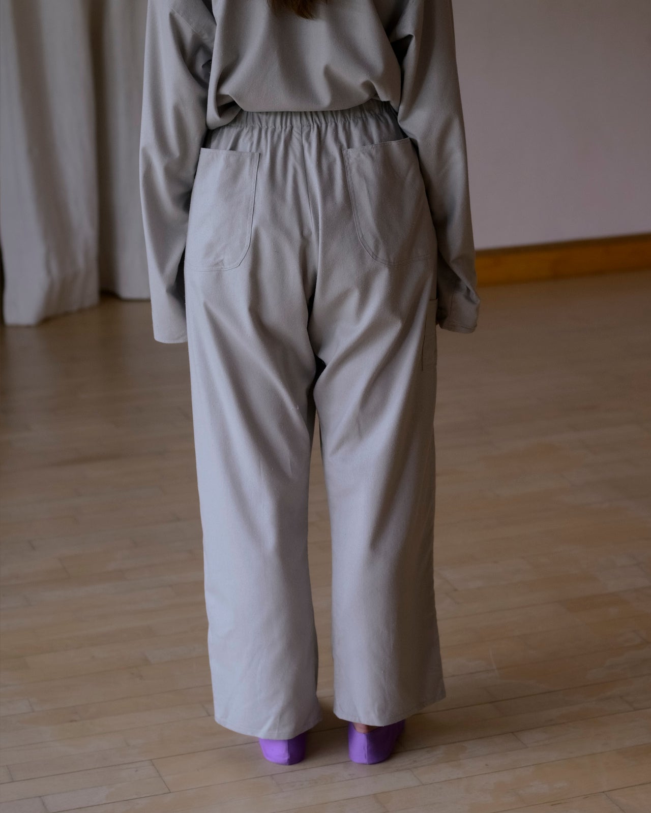 Gren Pants - Wild Silk - Prun Grey