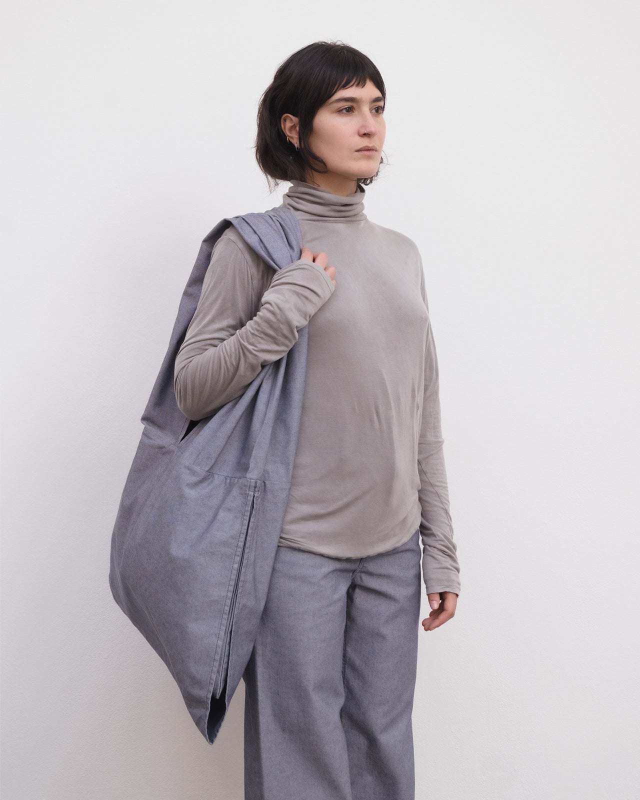 Hale Bag - Recycled Denim - Dark Denim