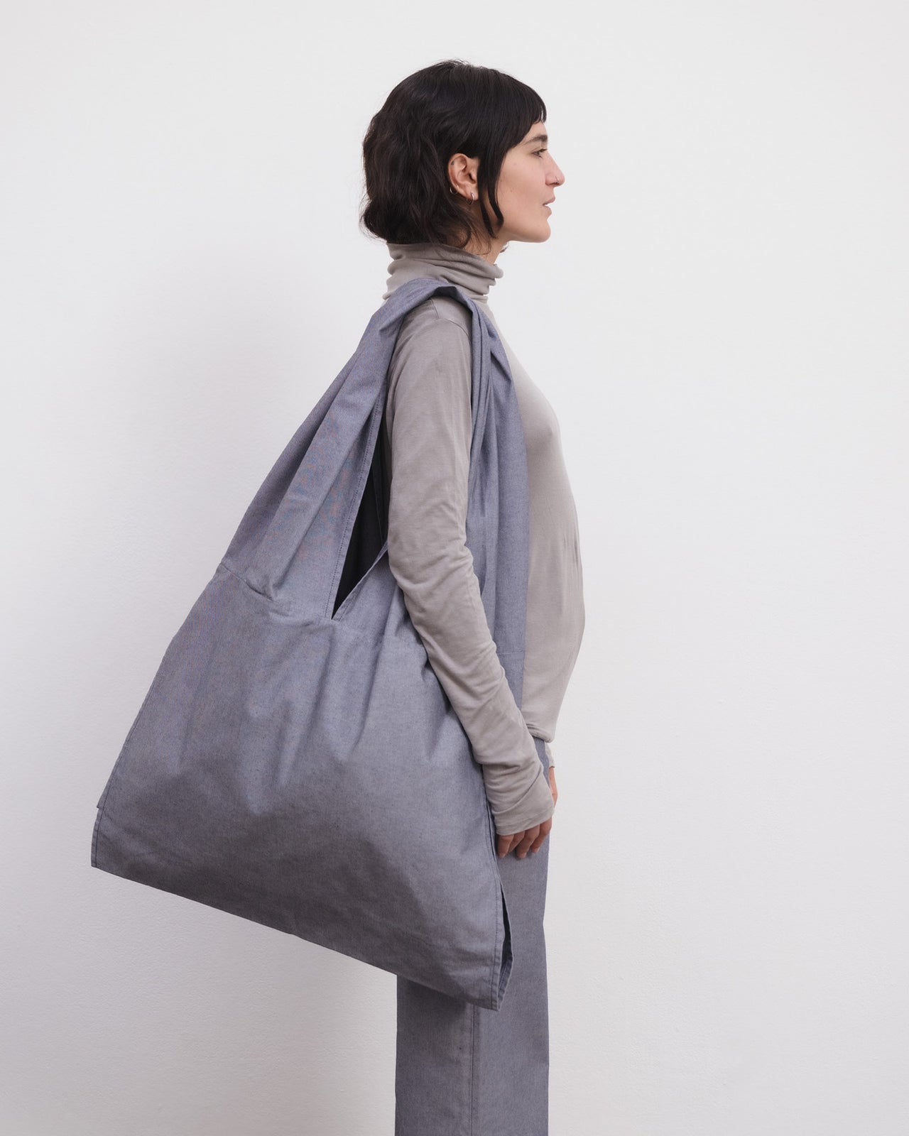 Hale Bag - Recycled Denim - Dark Denim