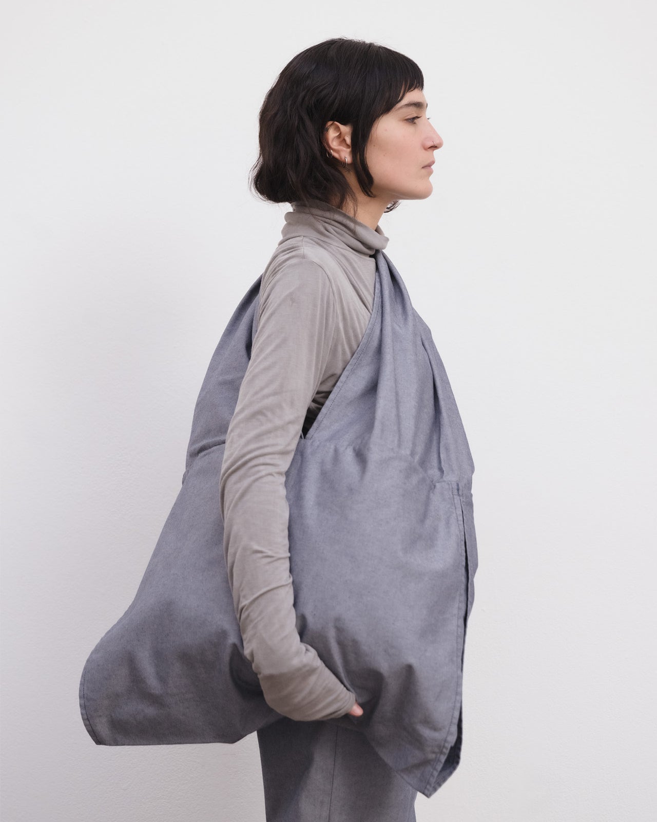 Hale Bag - Recycled Denim - Dark Denim